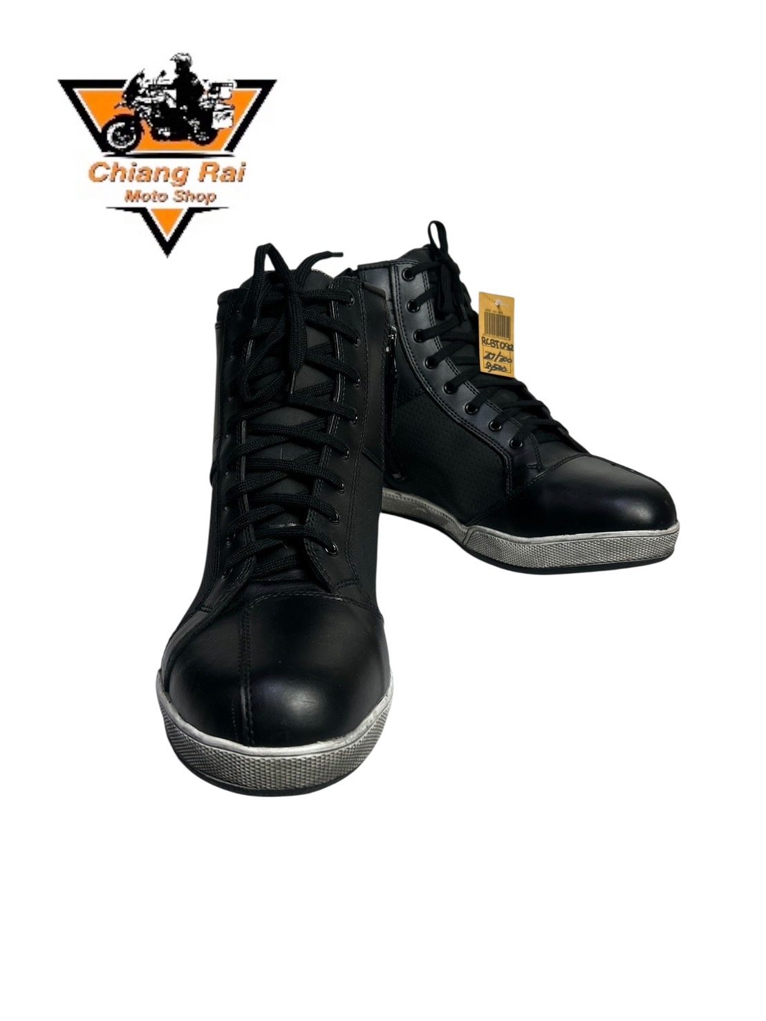 รองเท้าขี่มอเตอร์ไซด์( มือสอง) RCBT-082 Size ขนาดจากป้าย 47:EUR / 13:UK / 30:Cm.(Hipora)