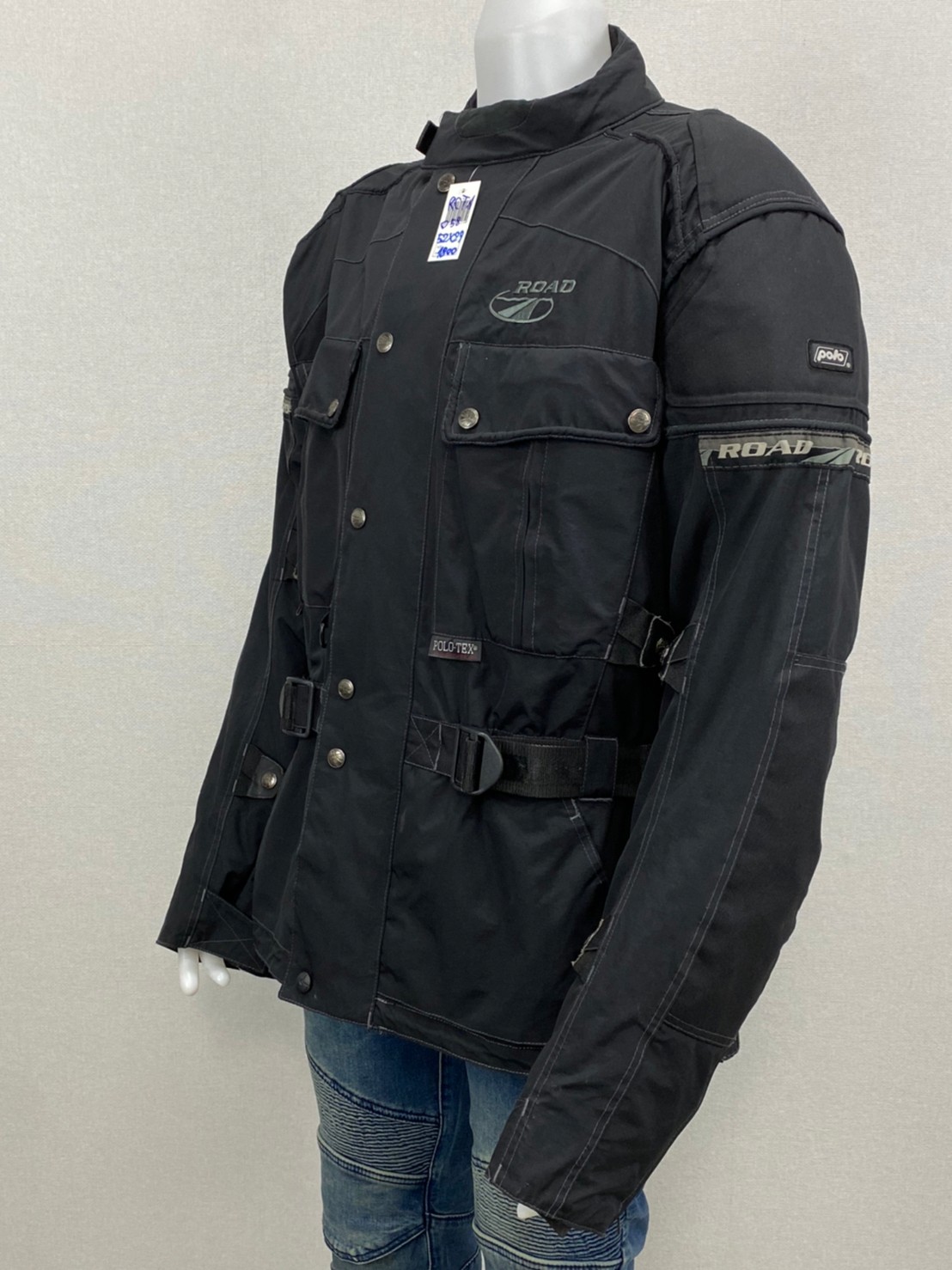 เสื้อขี่มอเตอร์ไซด์( มือสอง) RCTA 058 อก 52" ยาว 29" ยี่ห้อ**ROAD**