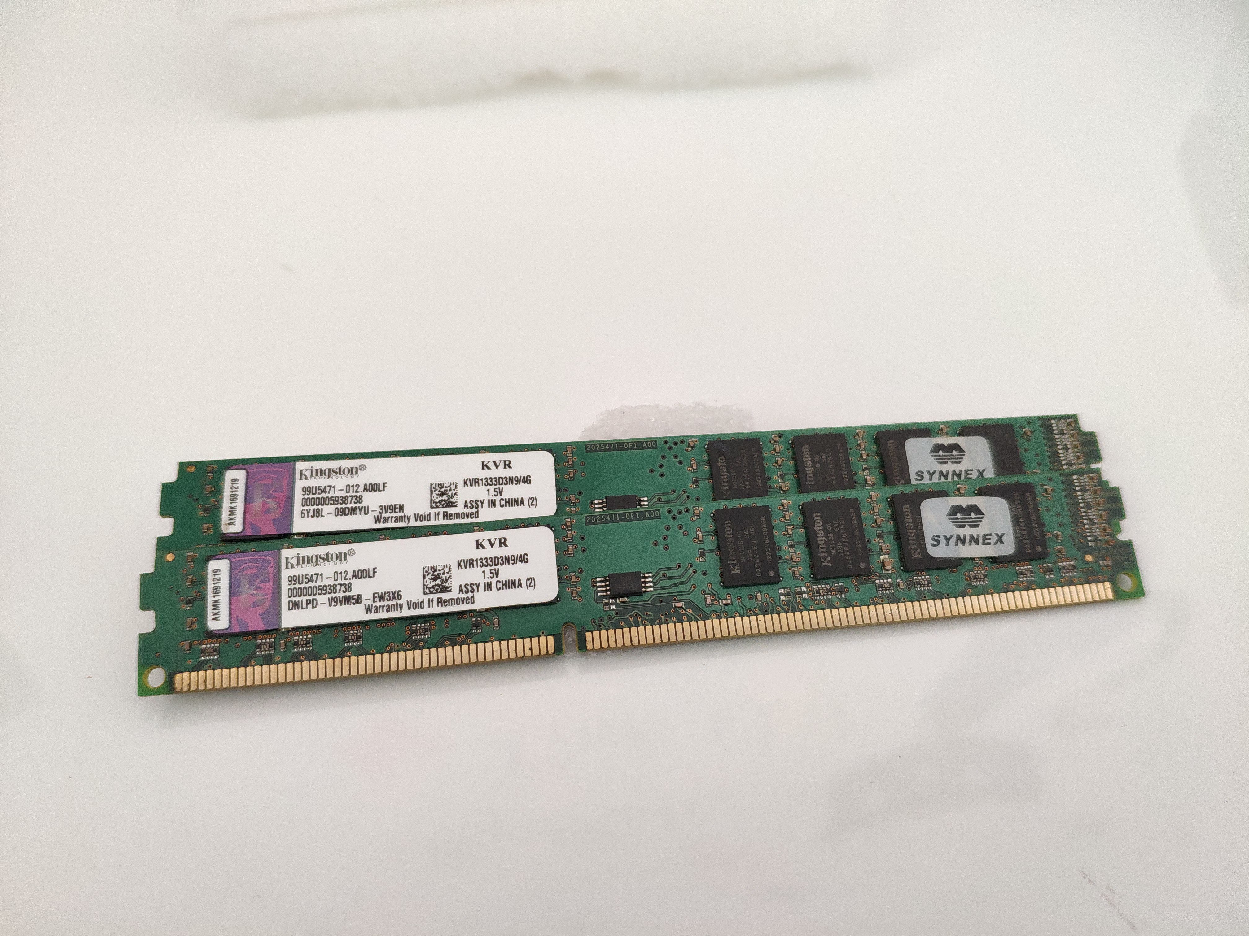 kinston DDR3 4G/1333 16ชิพ