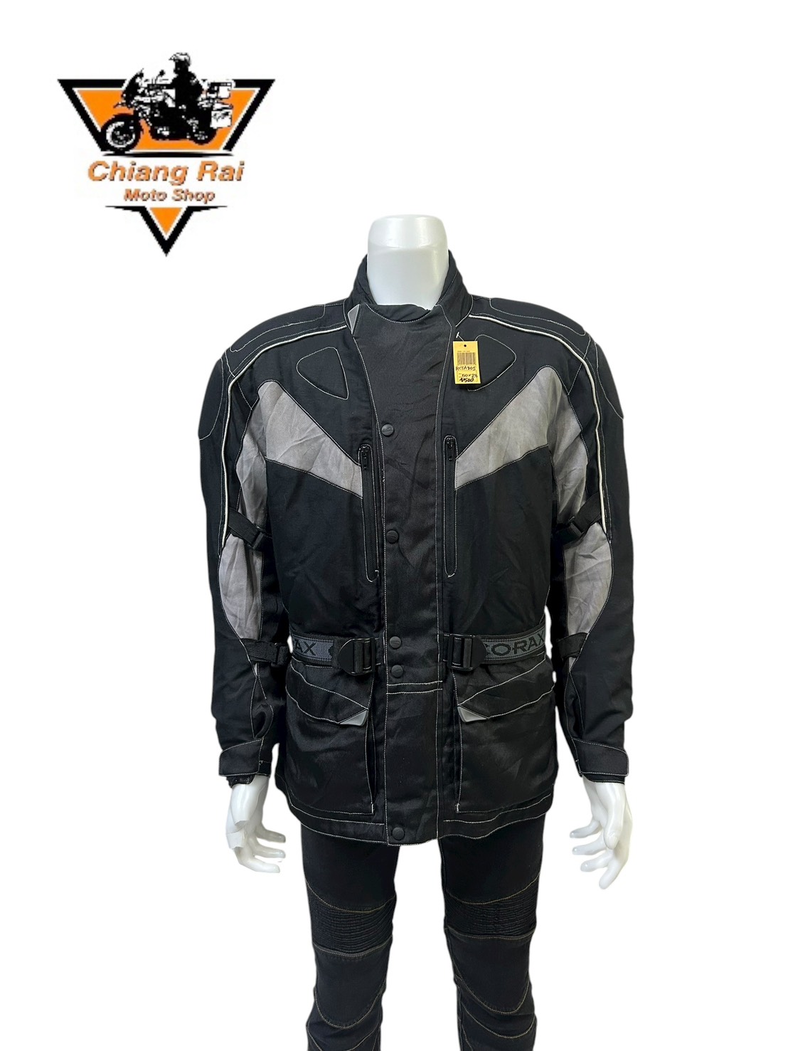 เสื้อขี่มอเตอร์ไซด์( มือสอง) RCTA 805 อก 50" ยาว 28 (XL) **CORAX**
