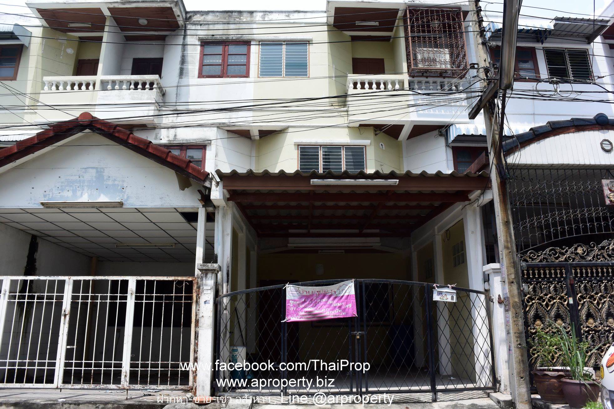 ให้เช่า ทาวน์เฮ้าส์ ซอยศรีด่าน สำโรงเหนือ ติดถนนใหญ่