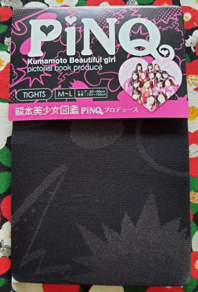PiNQ ถุงน่อง น่ารัก ใส่สบาย จากญี่ปุ่น Comic Rabbit MADE IN JAPAN Tights Size : M-L 85-98 cm / ความสูง 150-165 cm