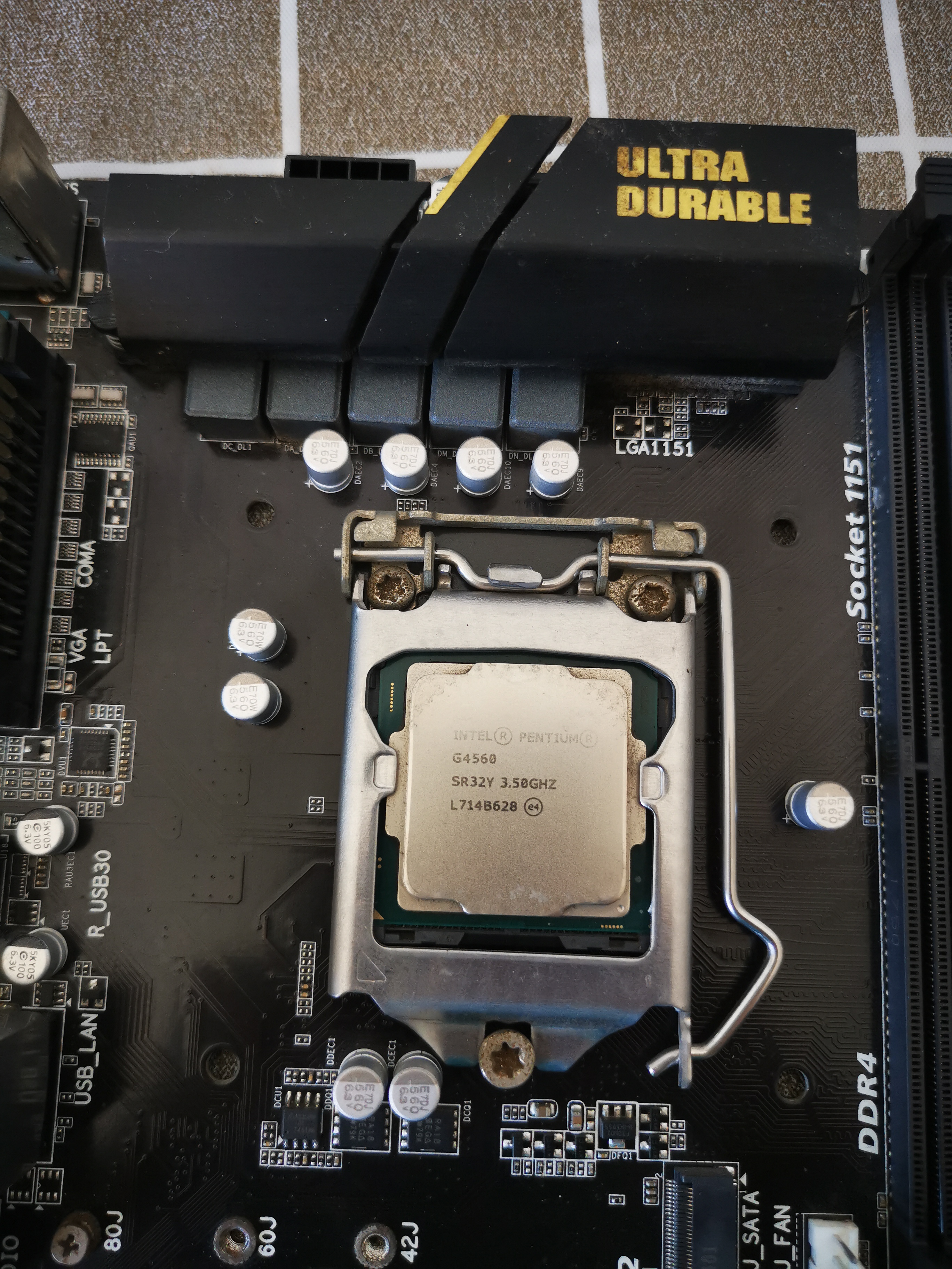 เซ็ตมัดรวม บอร์ด H110 + ซีพียู G4560