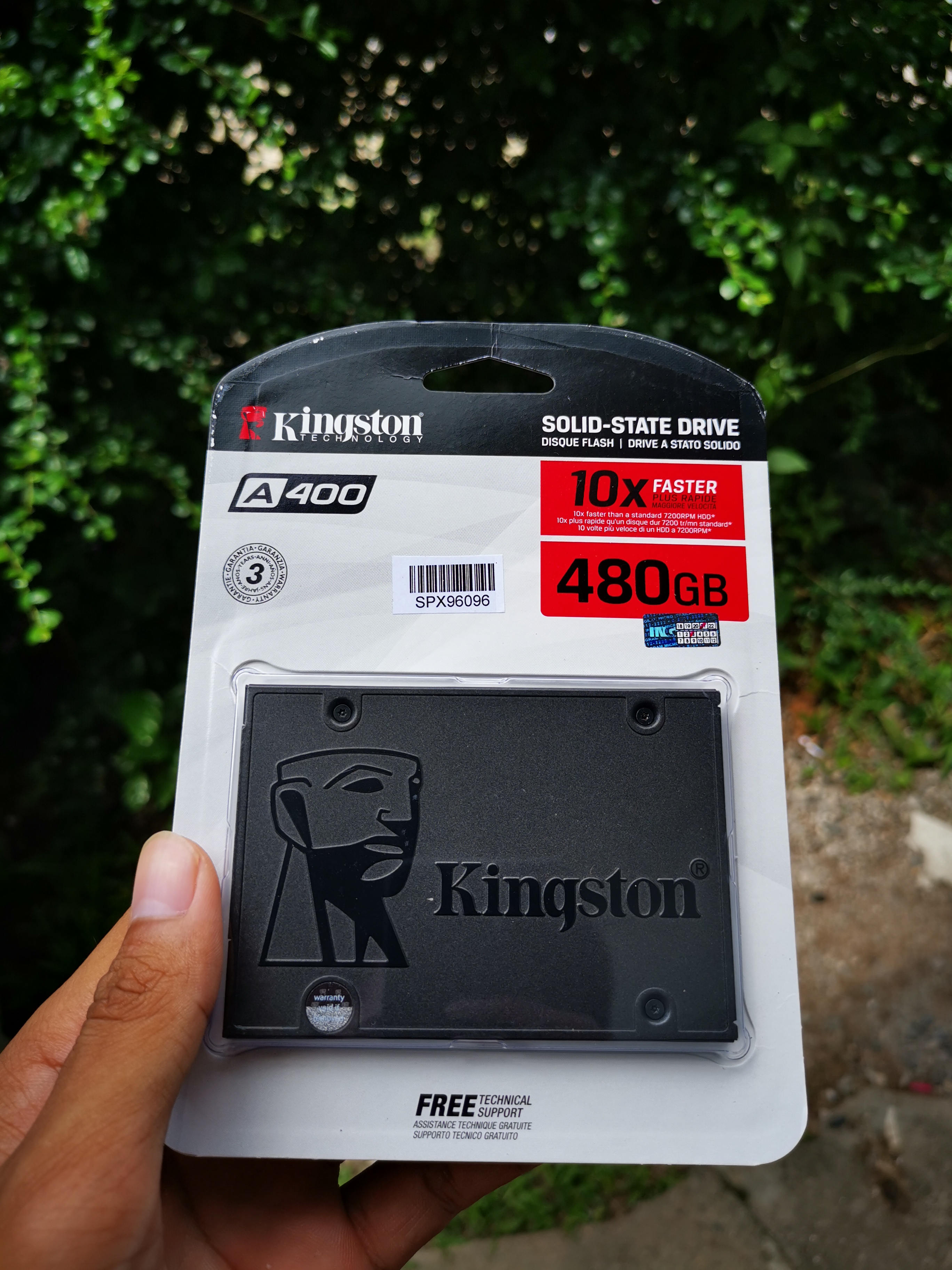 SSD SATA KINGSTON A400 480 GB