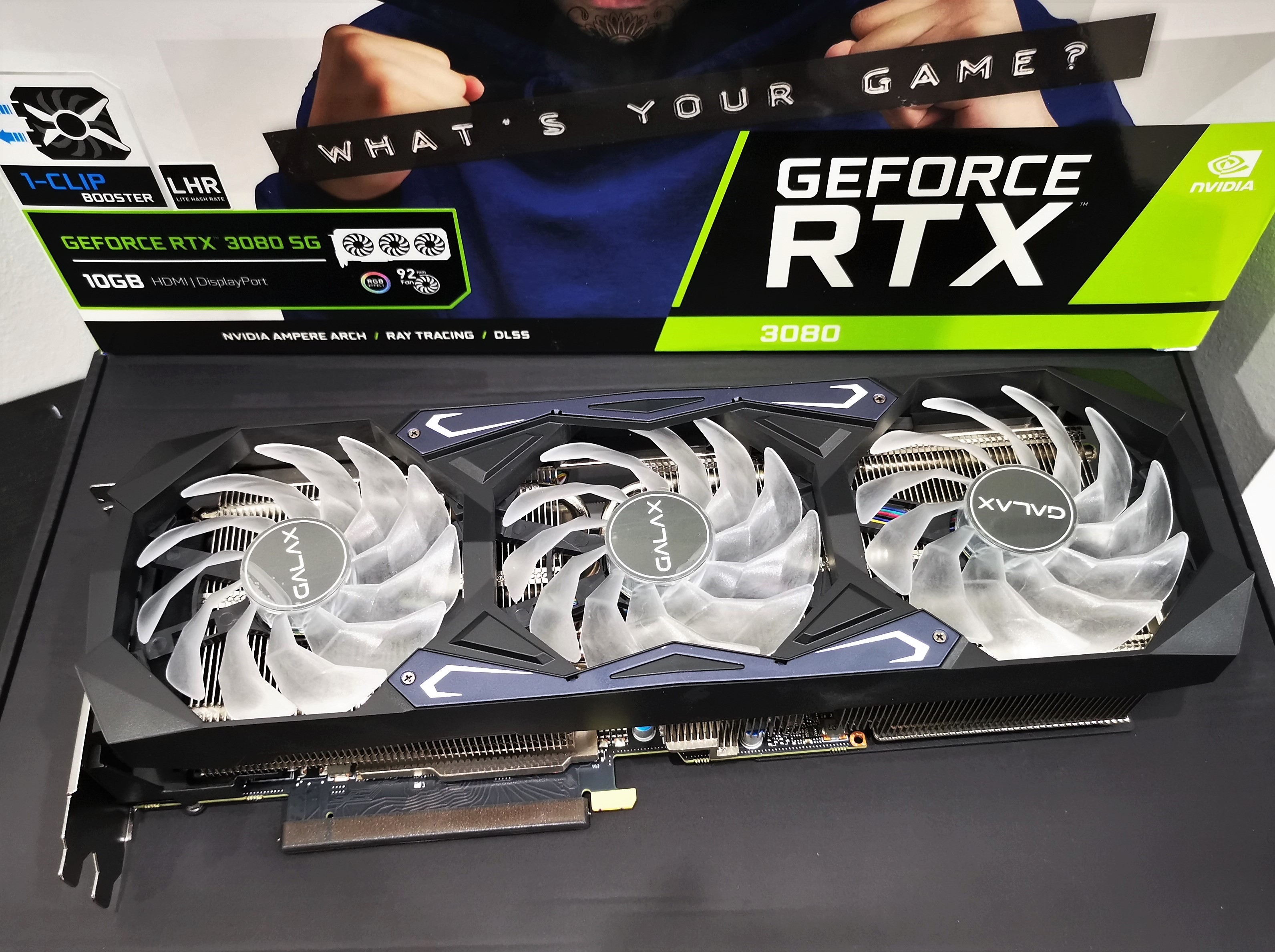 Galax RTX 3080 SG (1-CLICK OC) LHR 10GB GDDR6X