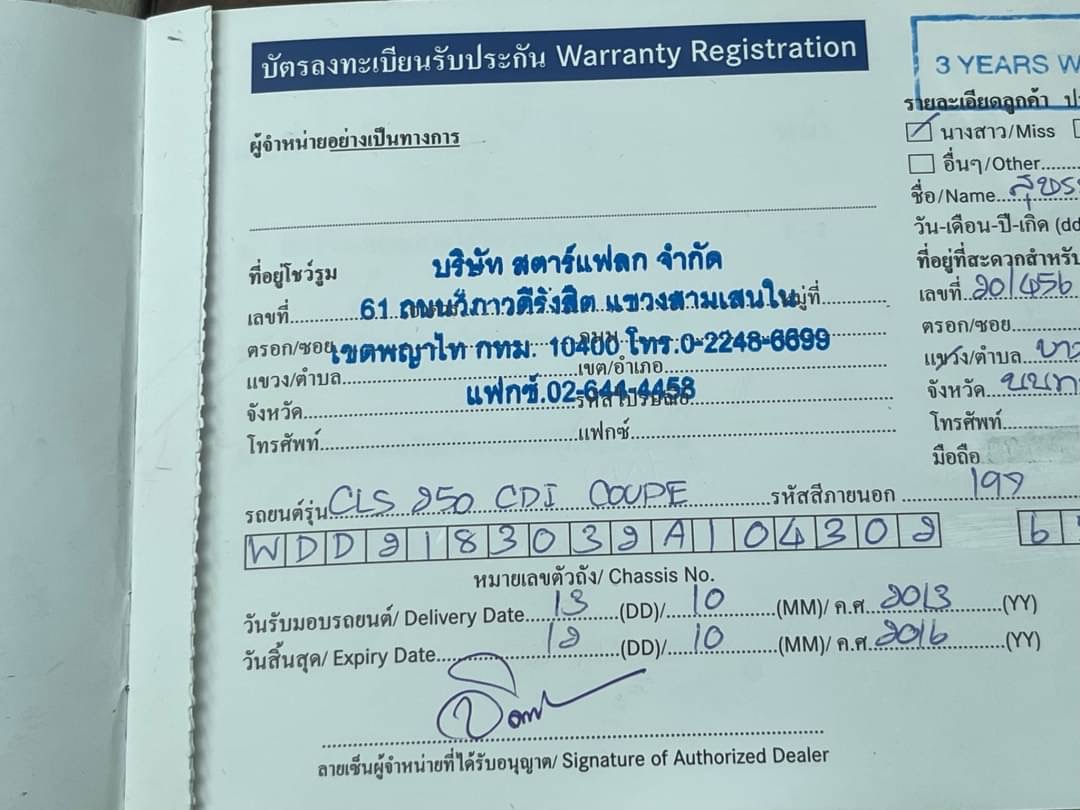 Mercedes Benz CLS250 AMG ปี 2012