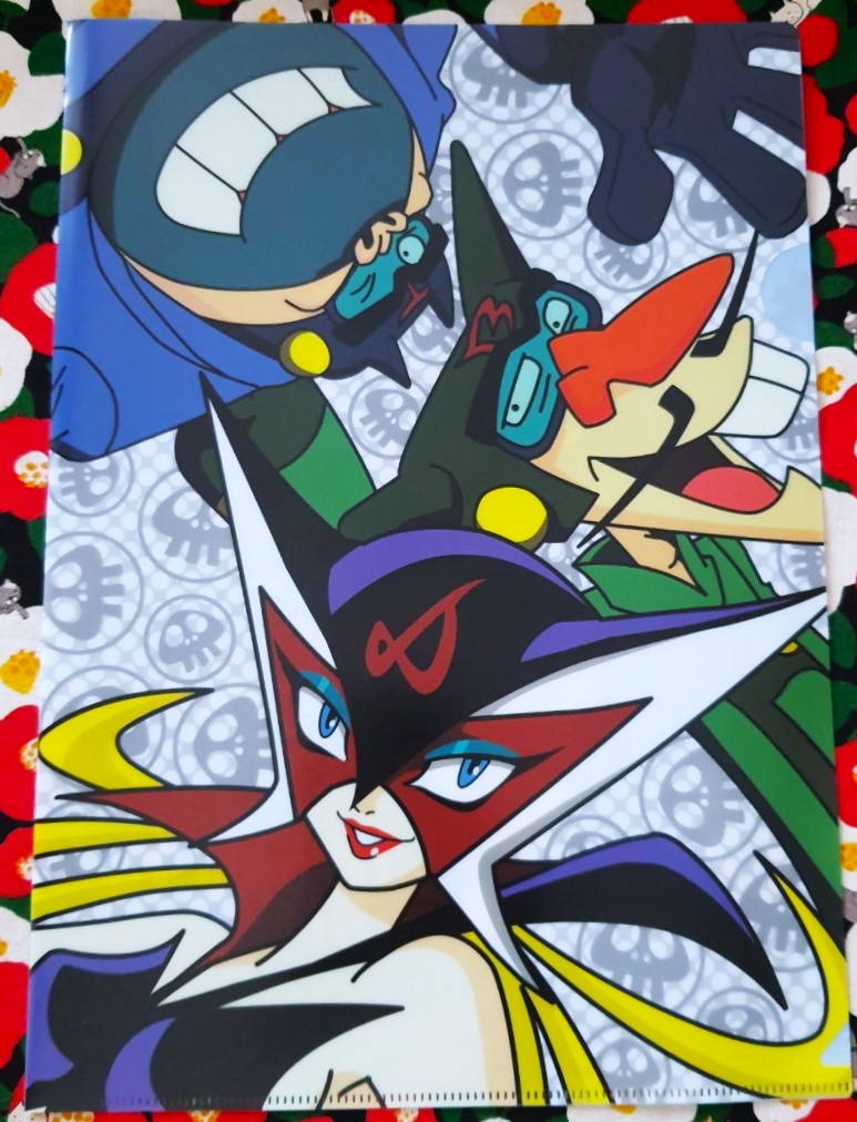 Yatterman 2008 Edition แฟ้ม A4 Clear File แบบสอด ของแท้จากญี่ปุ่น MADE IN JAPAN