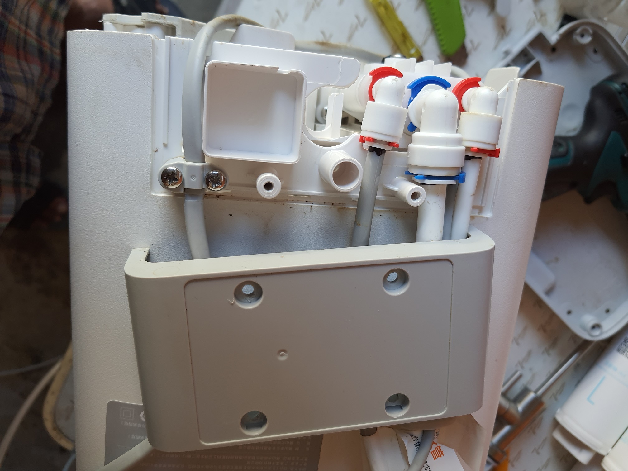 ซ่อมเครื่องกรองน้ำ ยี่ห้อ XIAOMI รุ่น MR624 อาการเครื่องไม่ทำงาน