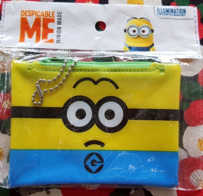 กระเป๋าเหรียญ มินเนี่ยน จากญี่ปุ่น Despicable ME Minnion MADE Size : 8 x 11 cm