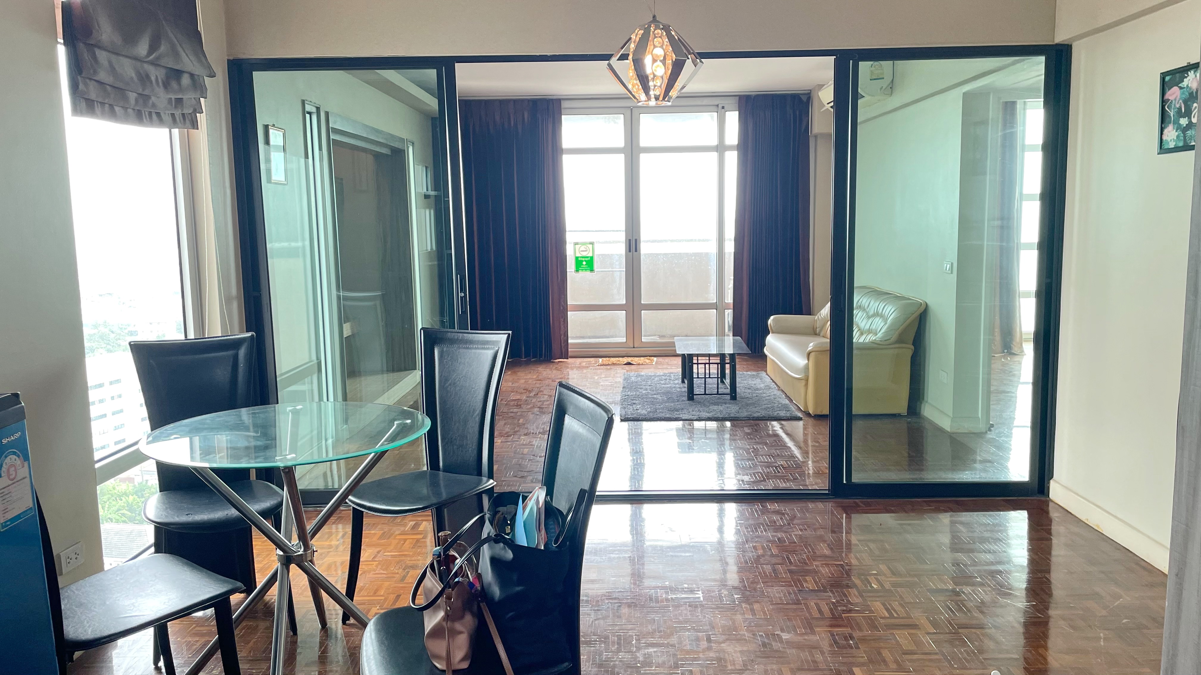 ให้เช่า ริเวียร่าอัพคอนโด ห้องมุม เมืองทอง 2 ห้องนอน 2 ห้องน้ำ