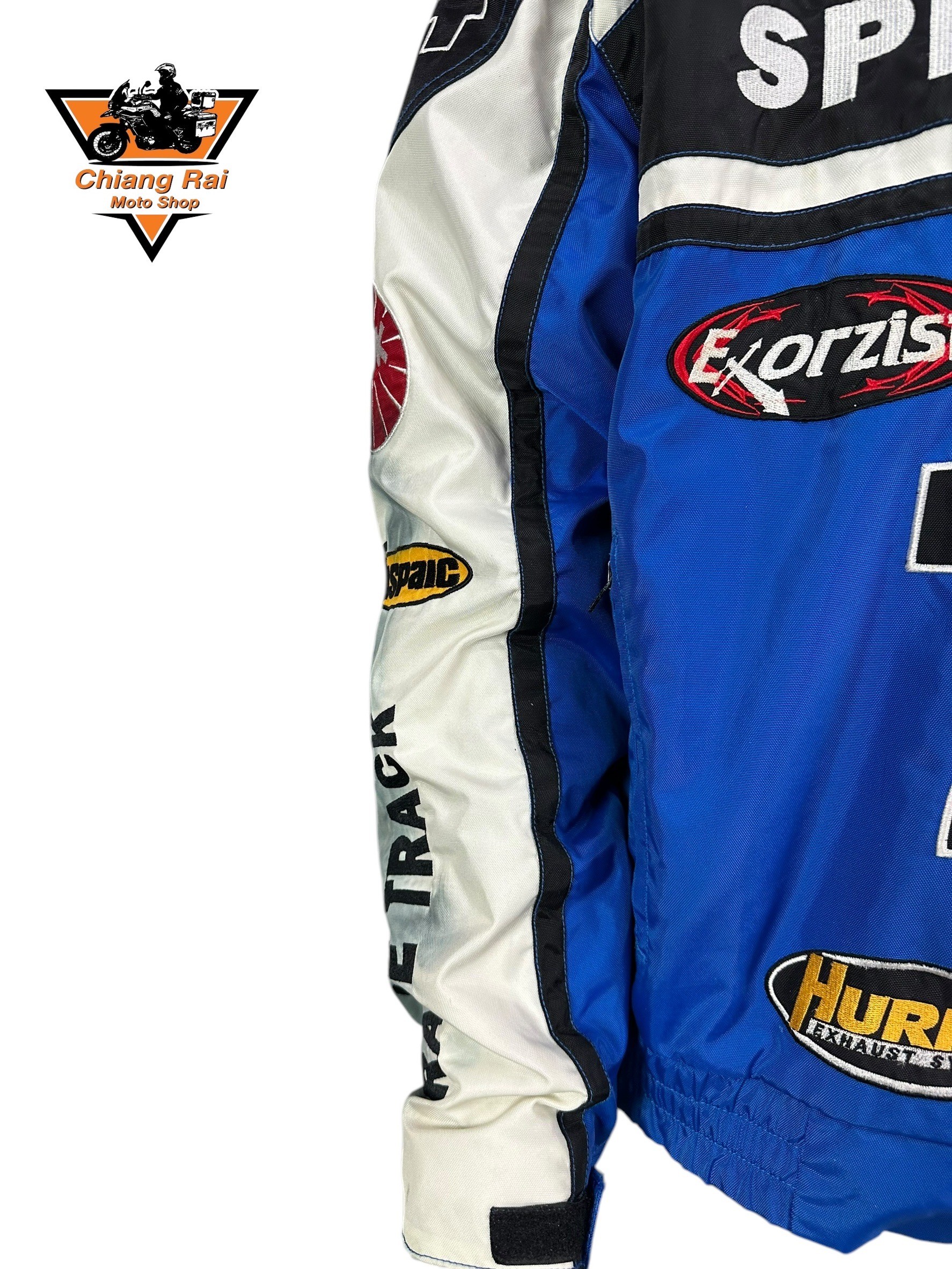 เสื้อขี่มอเตอร์ไซด์( มือสอง) RCSA 987 : อก 56" ยาว 24" (2XL) **SPEED FAST**