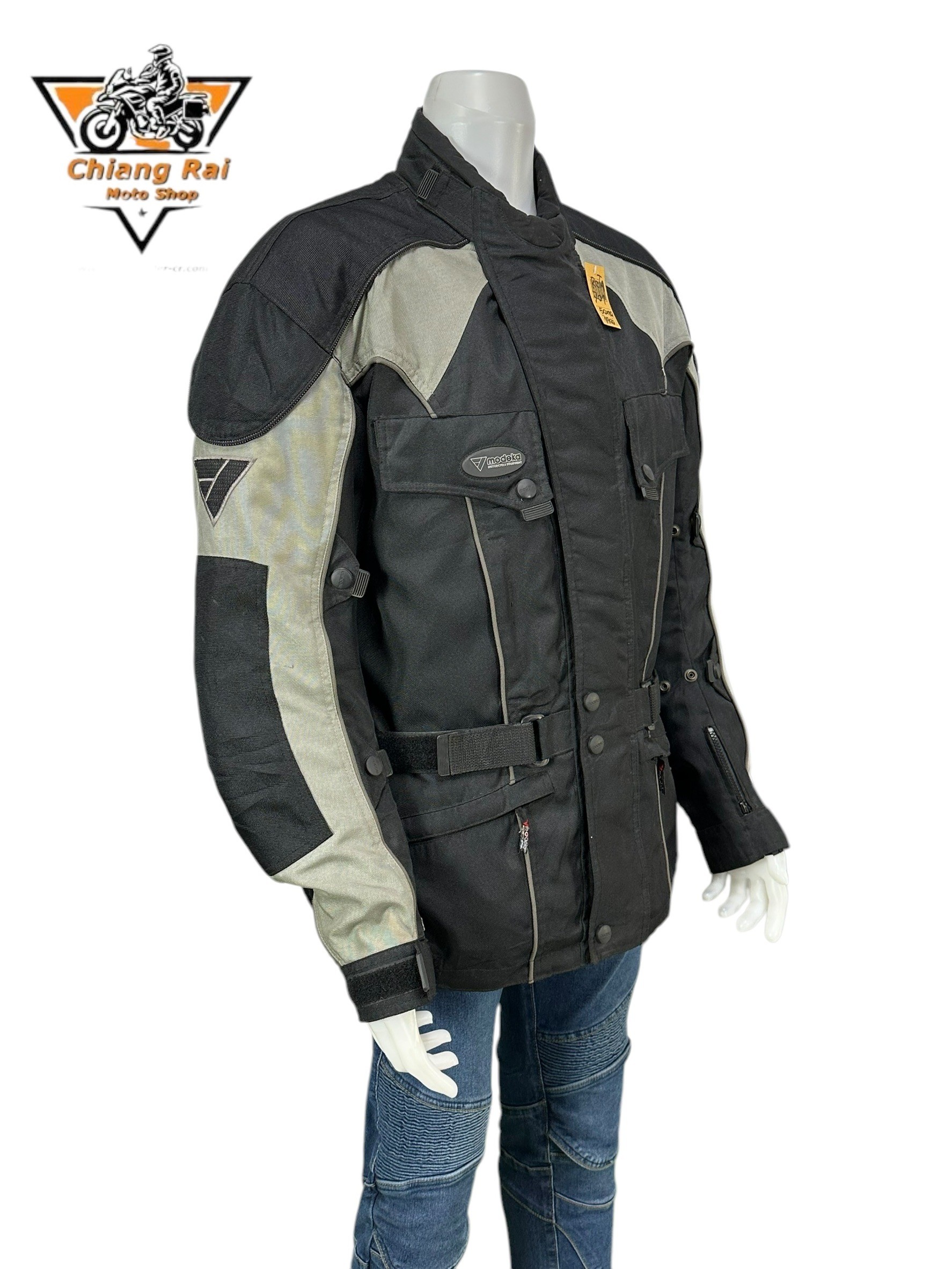 เสื้อขี่มอเตอร์ไซด์( มือสอง) RCTA 701 อก 50" ยาว 30 (XL) **modeka**