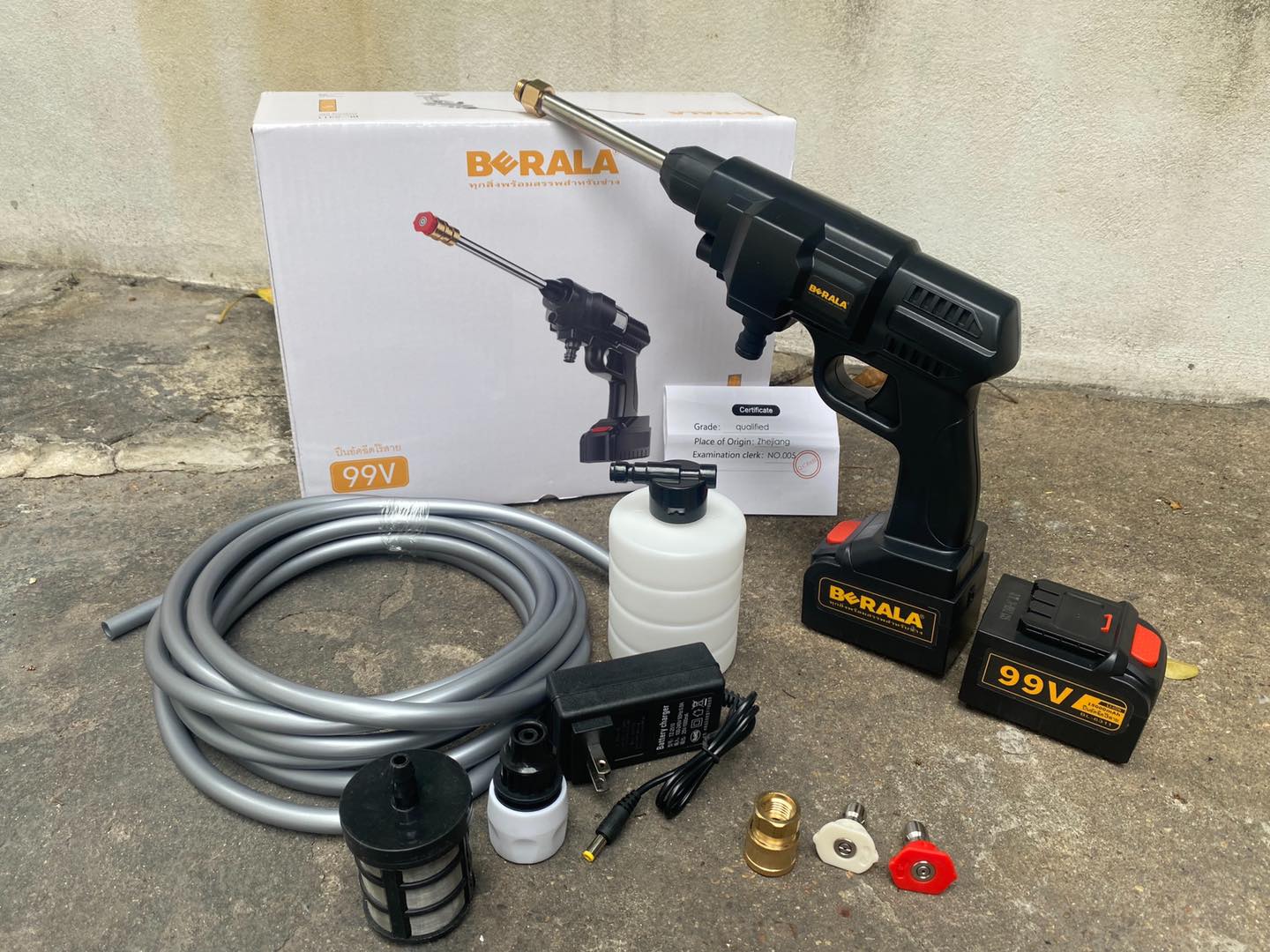 ปืนอัดฉีดแรงดันสูง Berala 99V รุ่น BL-6311