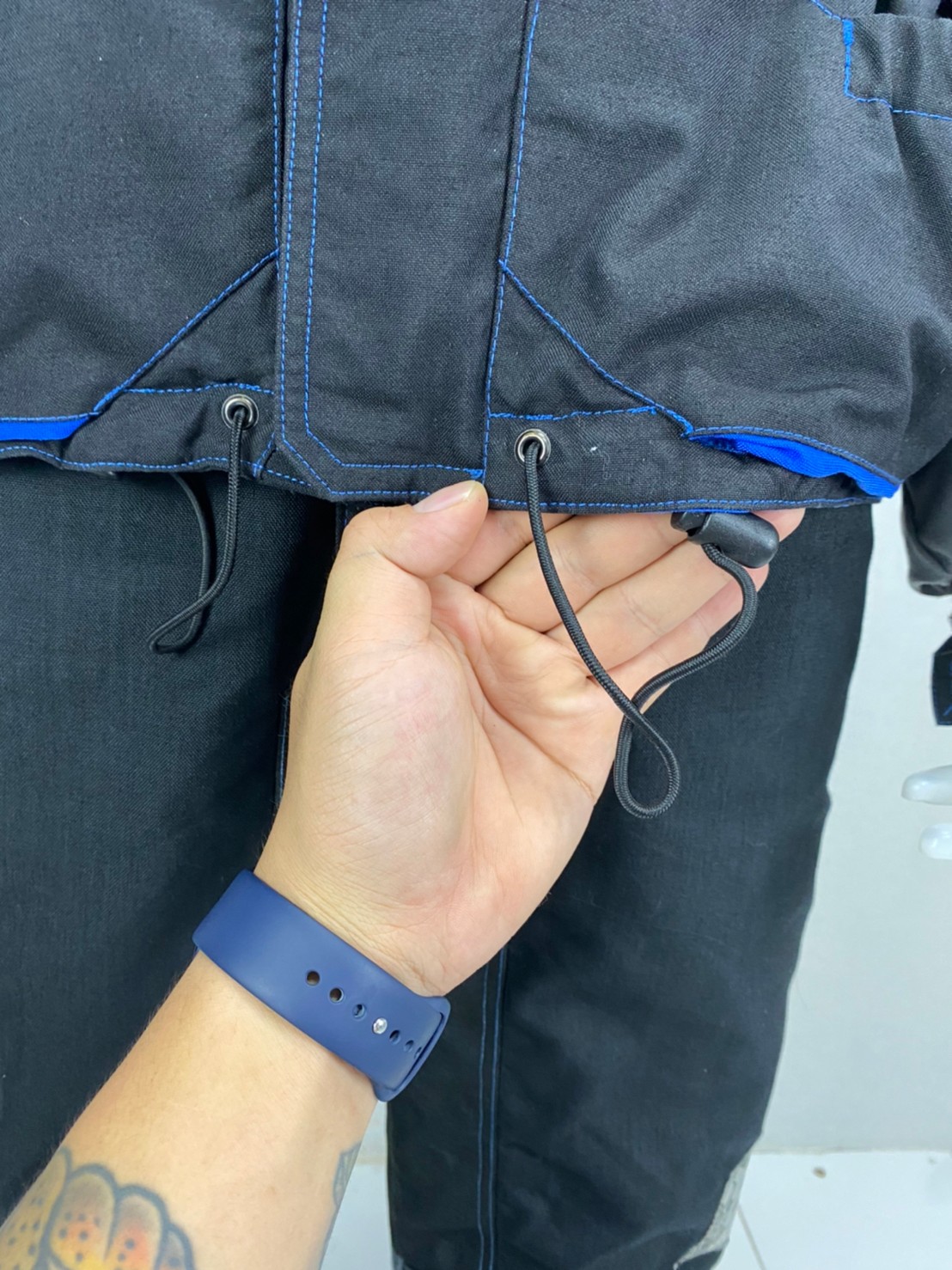 ชุดสำหรับขี่มอเตอร์ไซด์ ( มือสอง ) SET 008 ชุดทัวริ่ง เสื้อการ์ด + กางเกง ยี่ห้อ* ** BOY***