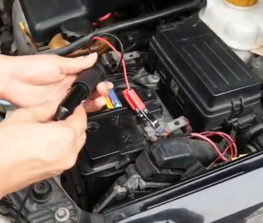 ปั๊มลมพกพา แบบ 2 ลูกสูบ รุ่น งานหนักขนาด 150 psi