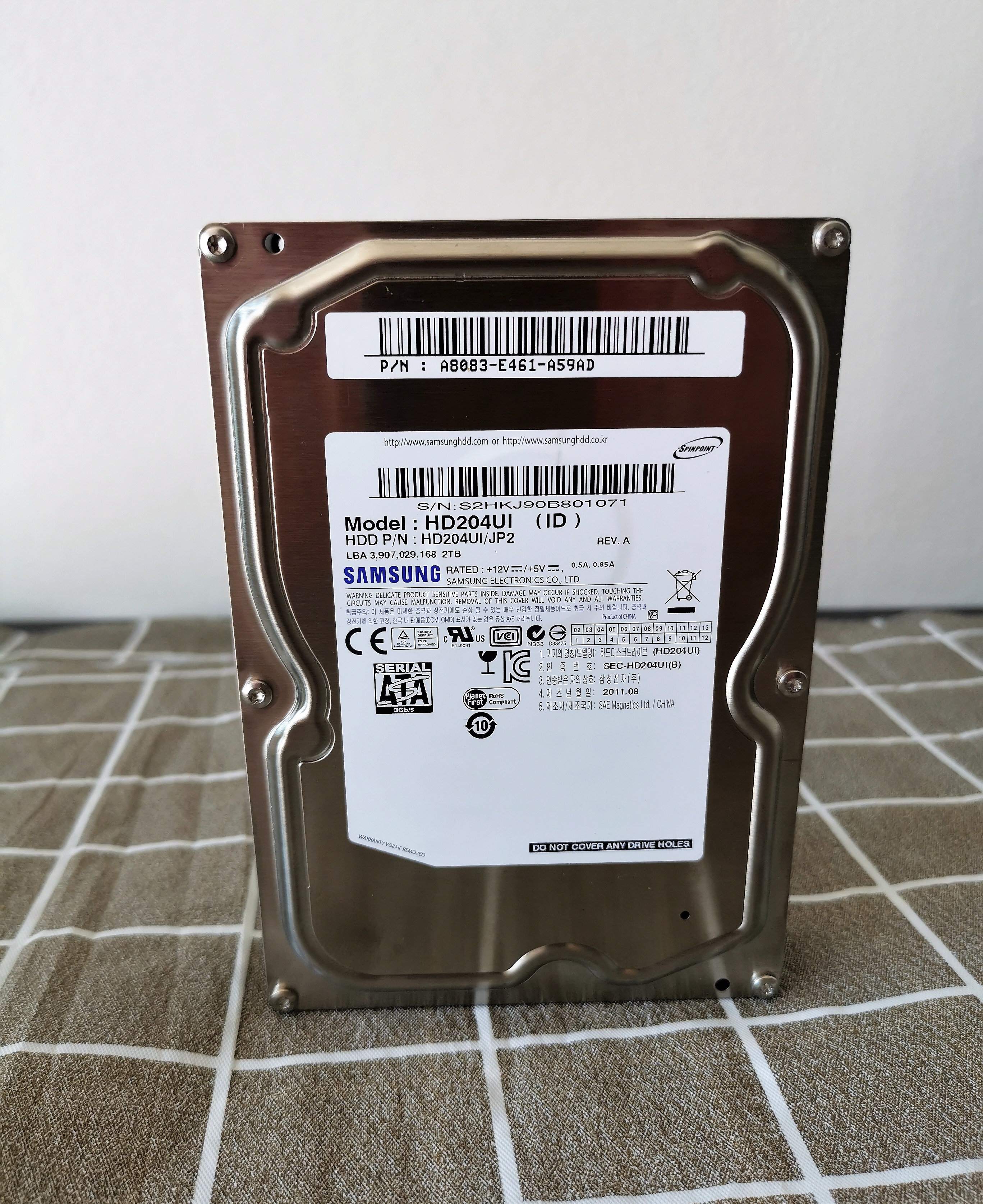 HDD Samsung, WD Green, Seagate 2.0 TB