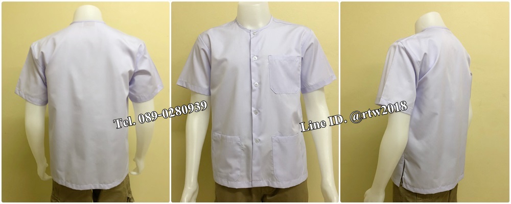 รหัส D21 : เสื้อสปาสีขาว