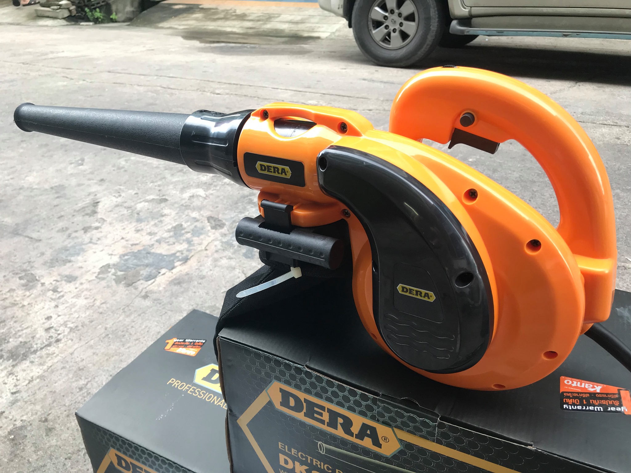 เครื่องเป่าลม+ดูดฝุ่นไฟฟ้าDERA DK-30X-2 เครื่องเป่าลม 2 ระบบ