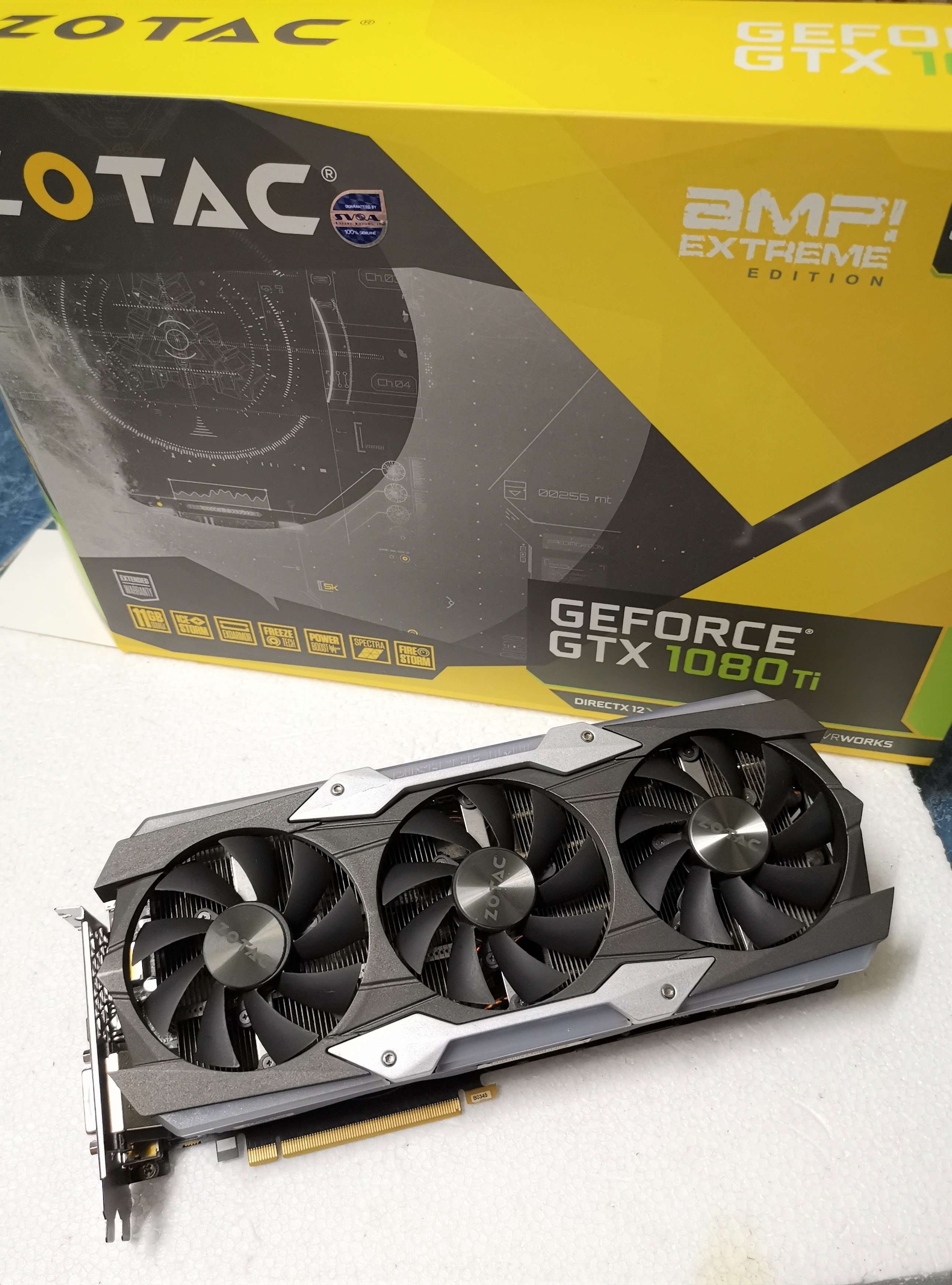 Zotac 1080 ti amp extreme edition