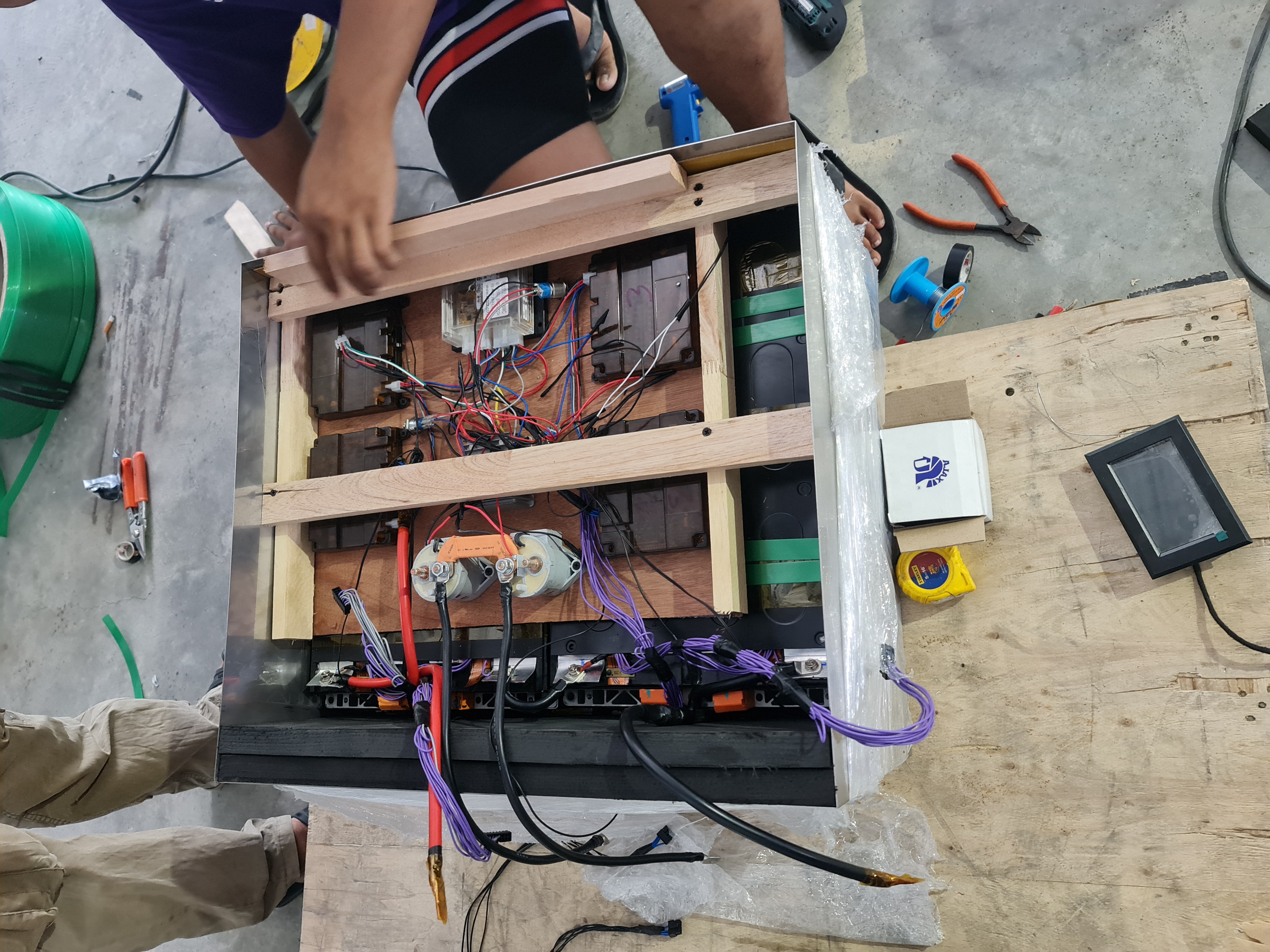 แบตเตอรี่รถยกไฟฟ้า โฟลลิฟท์ ไฟฟ้า 72v 400Ah