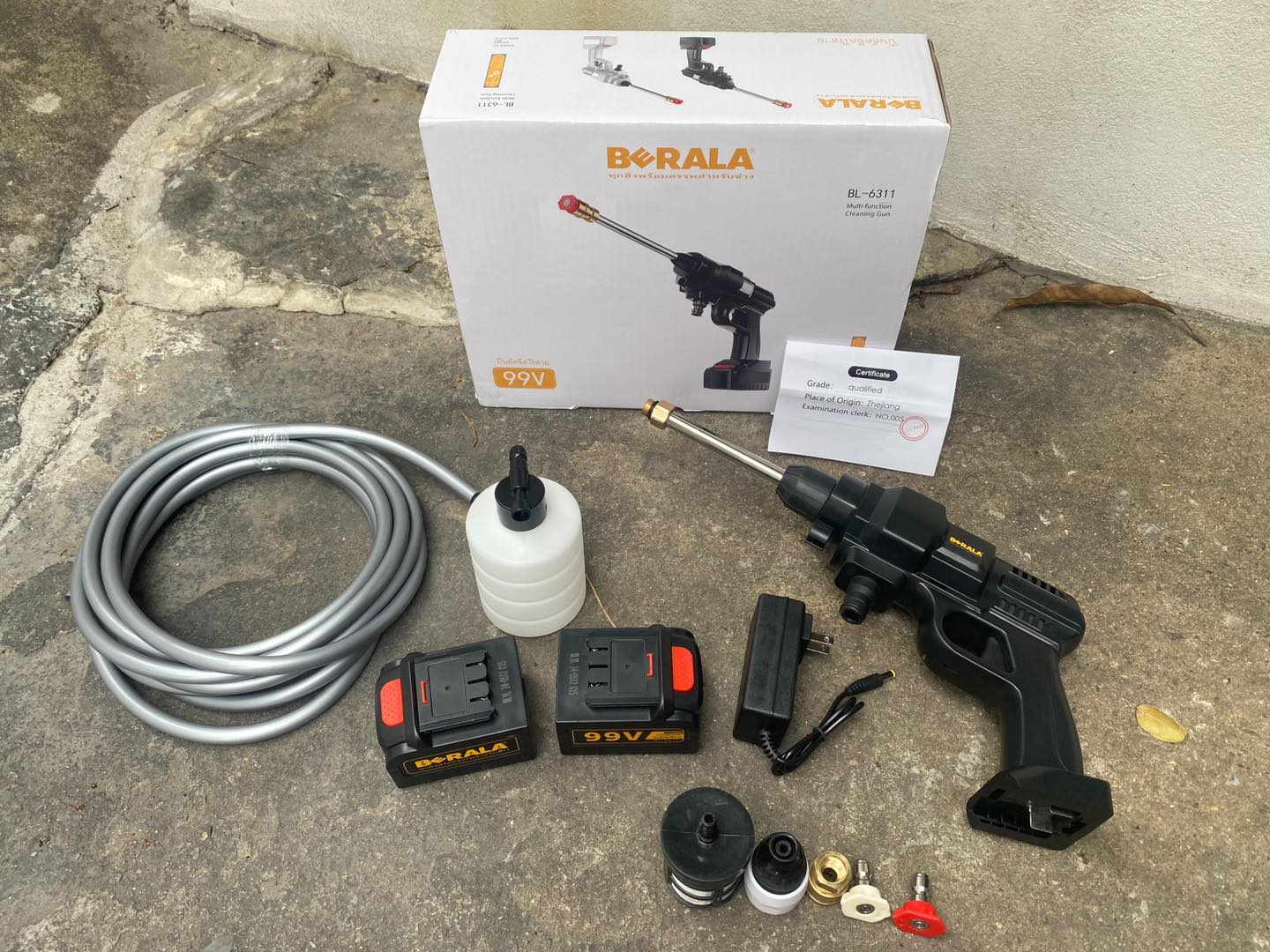 ปืนอัดฉีดแรงดันสูง Berala 99V รุ่น BL-6311