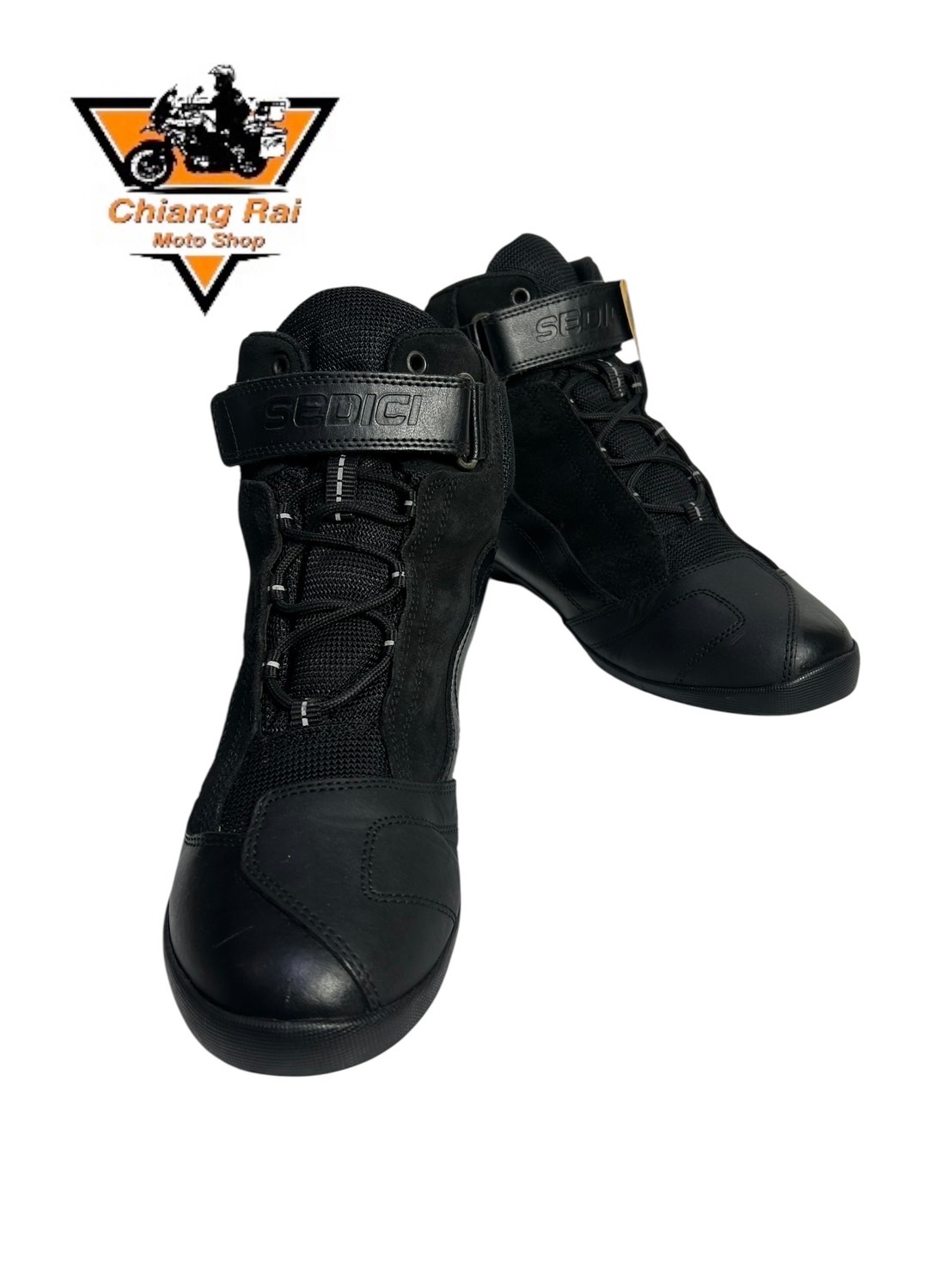 รองเท้าขี่มอเตอร์ไซด์( มือสอง) RCBT-061 Size ขนาดจากป้าย 44:EUR / 10:UK / 28:Cm.(SEDICI)