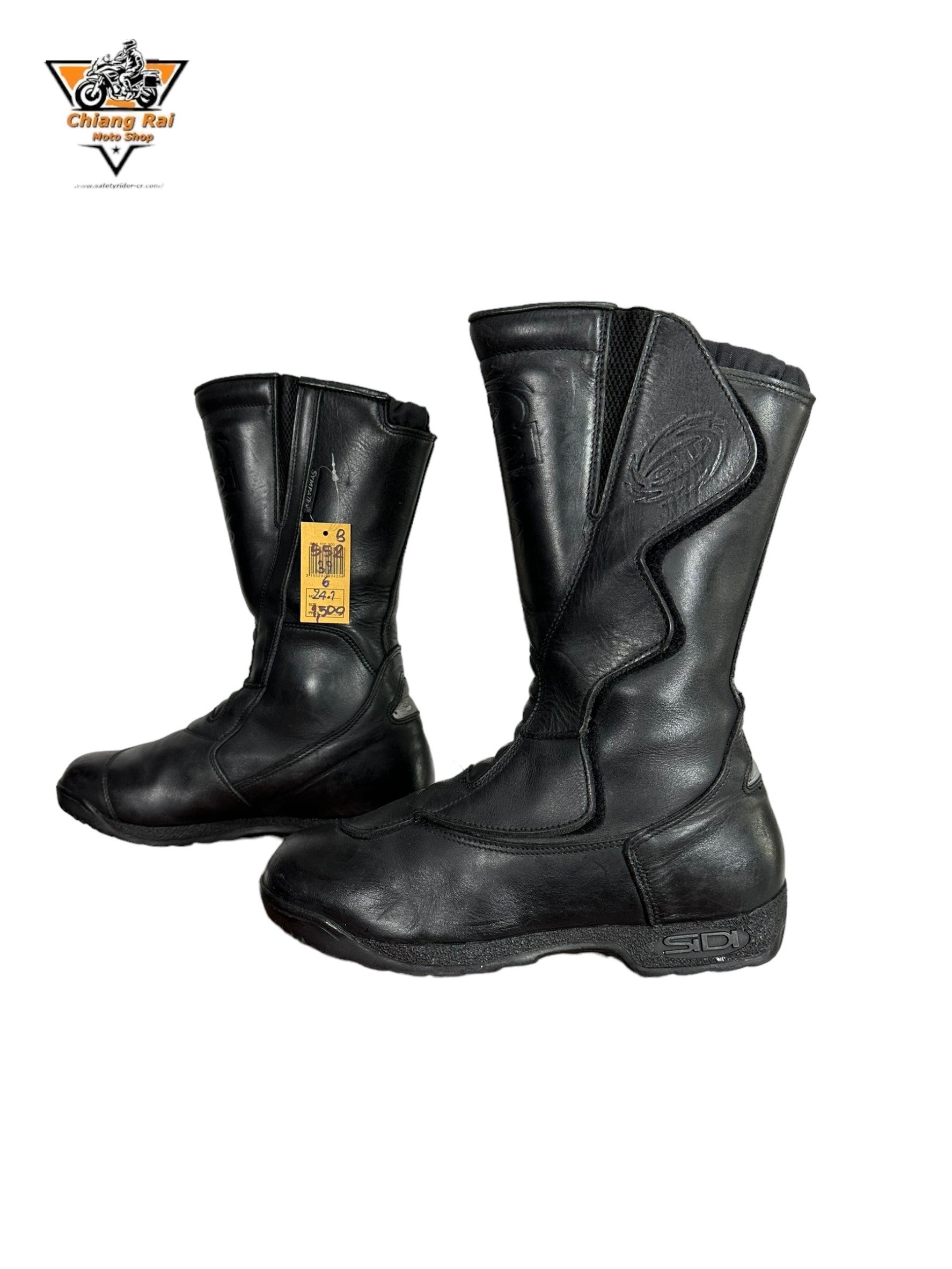 รองเท้าขี่มอเตอร์ไซด์( มือสอง) RCBS-552 Size ขนาดจากป้าย 39:EUR / 6:UK / 24.1:Cm.(SIDI)