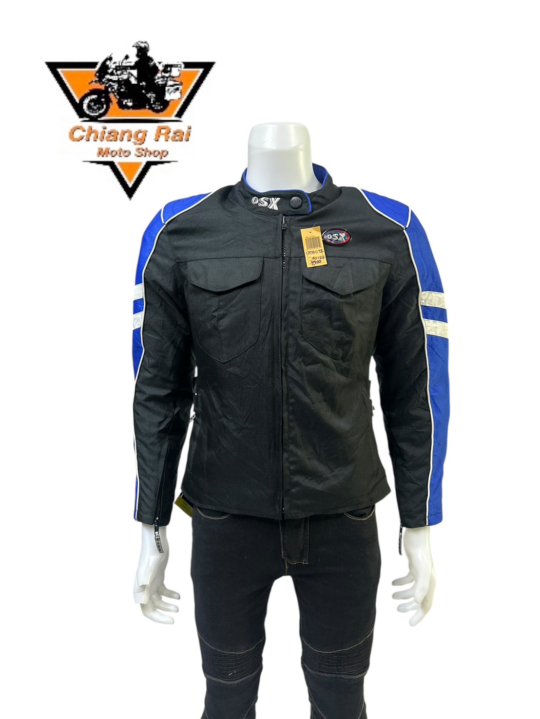 เสื้อขี่มอเตอร์ไซด์( มือสอง) CRSB 072 : อก 40" ยาว 24" (S) **OSX**