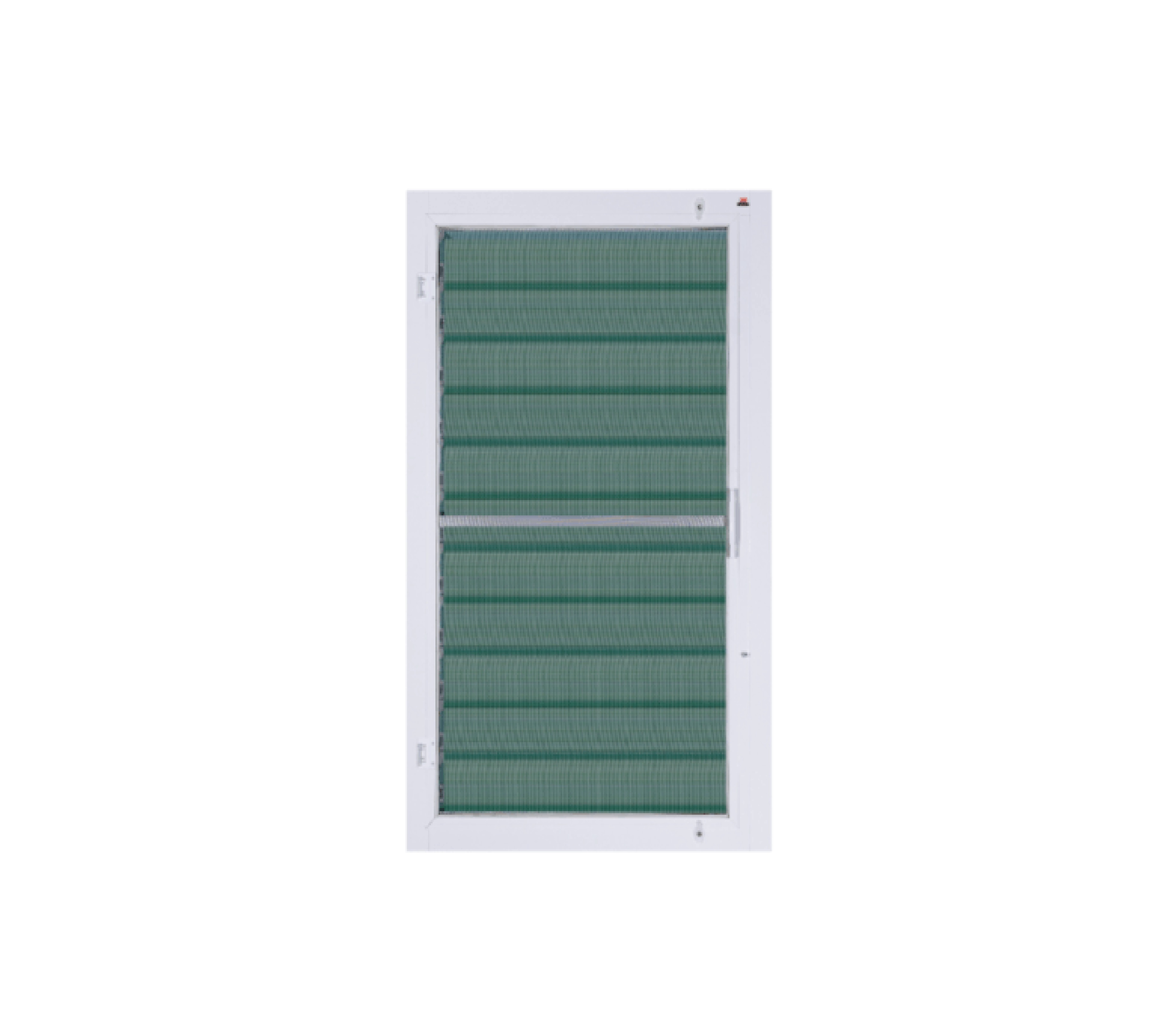 A PLUS PLATINUM หน้าต่างอะลูมิเนียม บานเกล็ด m.A-P/007 70x110ซม. สีขาว