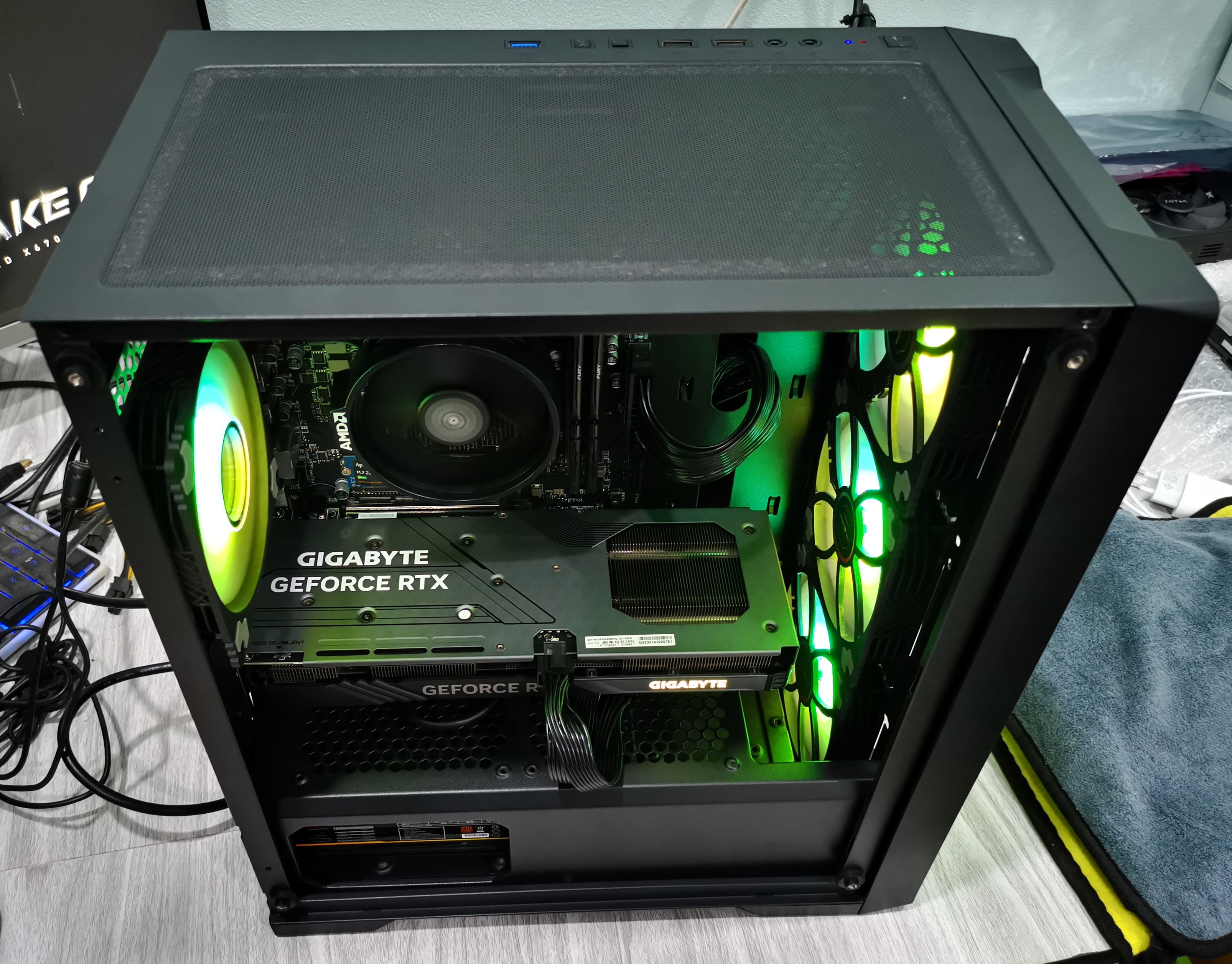 คอมประกอบเซ็ต Ryzen 5 7600 + RTX 4060
