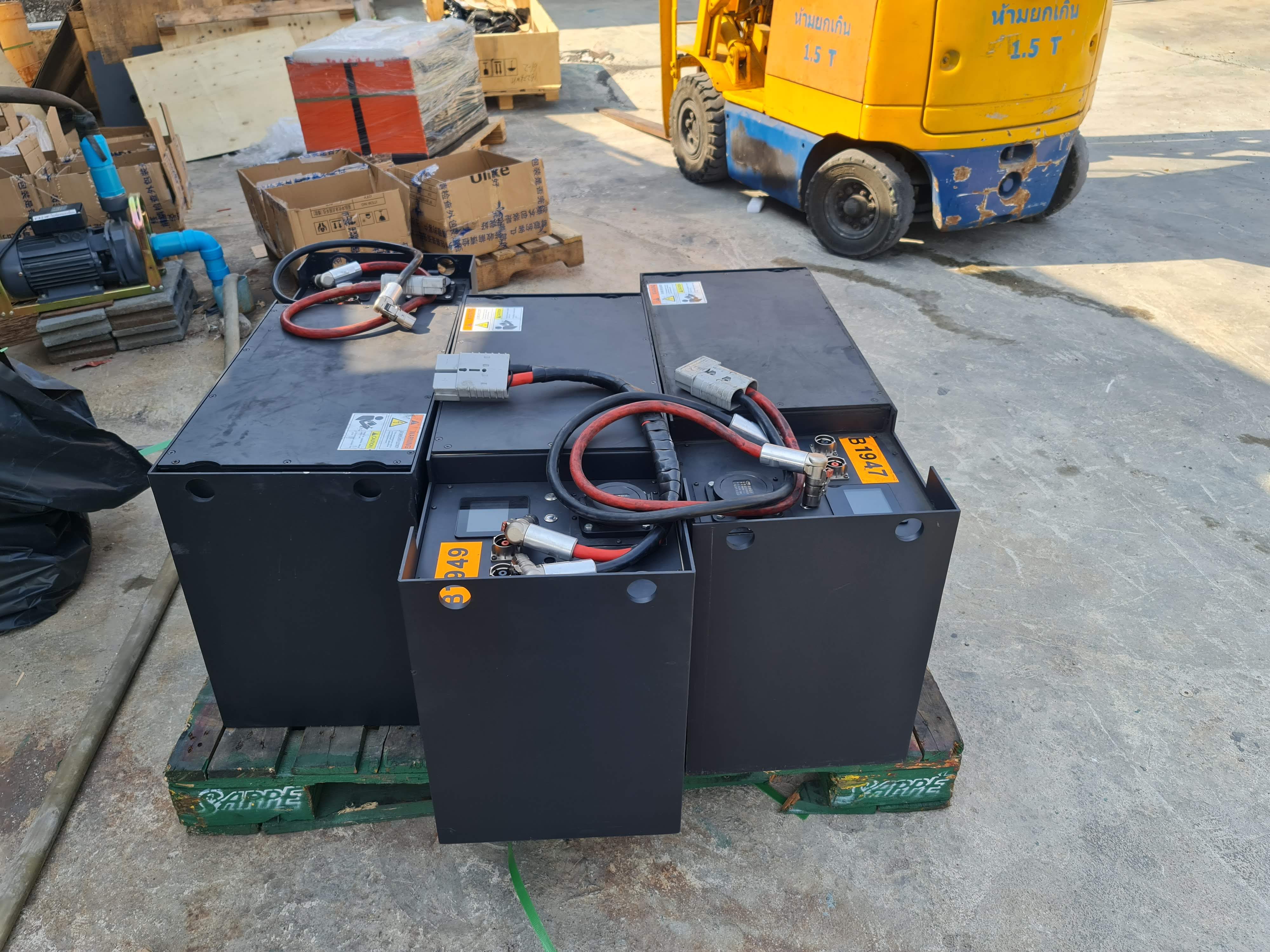 รับซ่อมแบตเตอรี่โฟล์คลิฟไฟฟ้า แฮนลิฟ AGV
