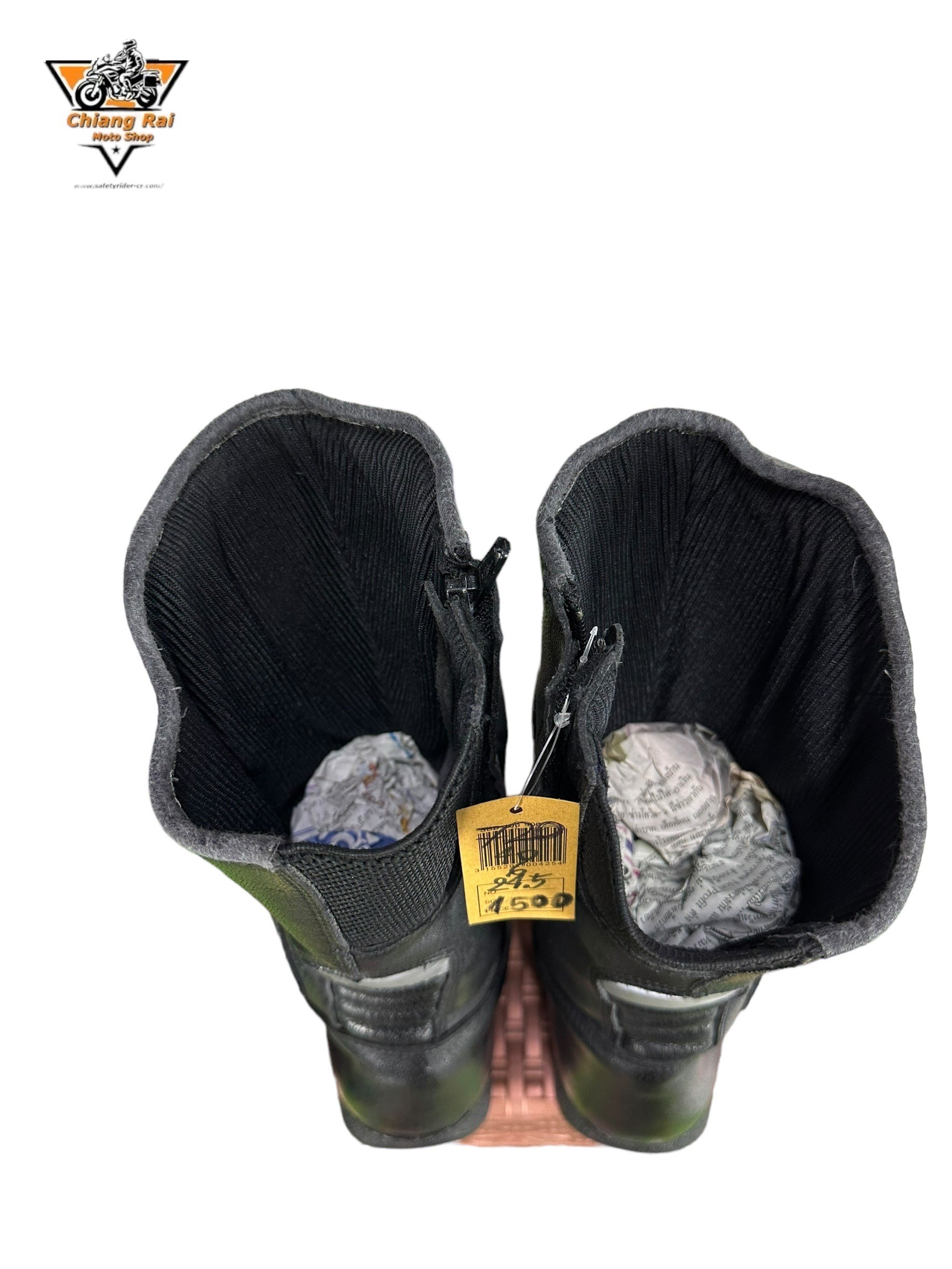 รองเท้าขี่มอเตอร์ไซด์( มือสอง) RCBS-720 Size ขนาดจากป้าย 40:EUR / 6:UK / 24.5:Cm.(dainese)