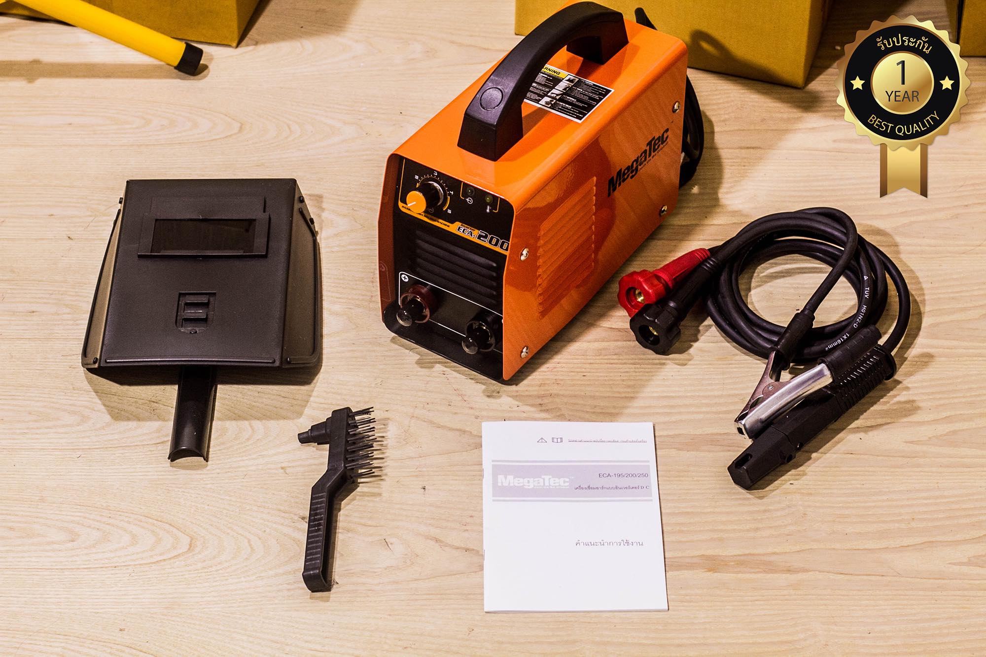 MegaTec ตู้เชื่อม Inverter รุ่น ECA 200 ไฟแรงกว่าตู้เชื่อม 400A
