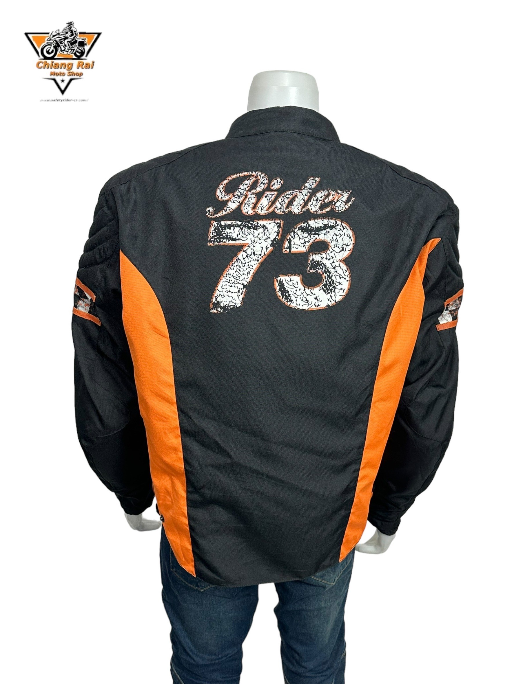 เสื้อขี่มอเตอร์ไซด์( มือสอง) RCSA 856 : อก 48" ยาว 25" (L) **INDIAN COAST**