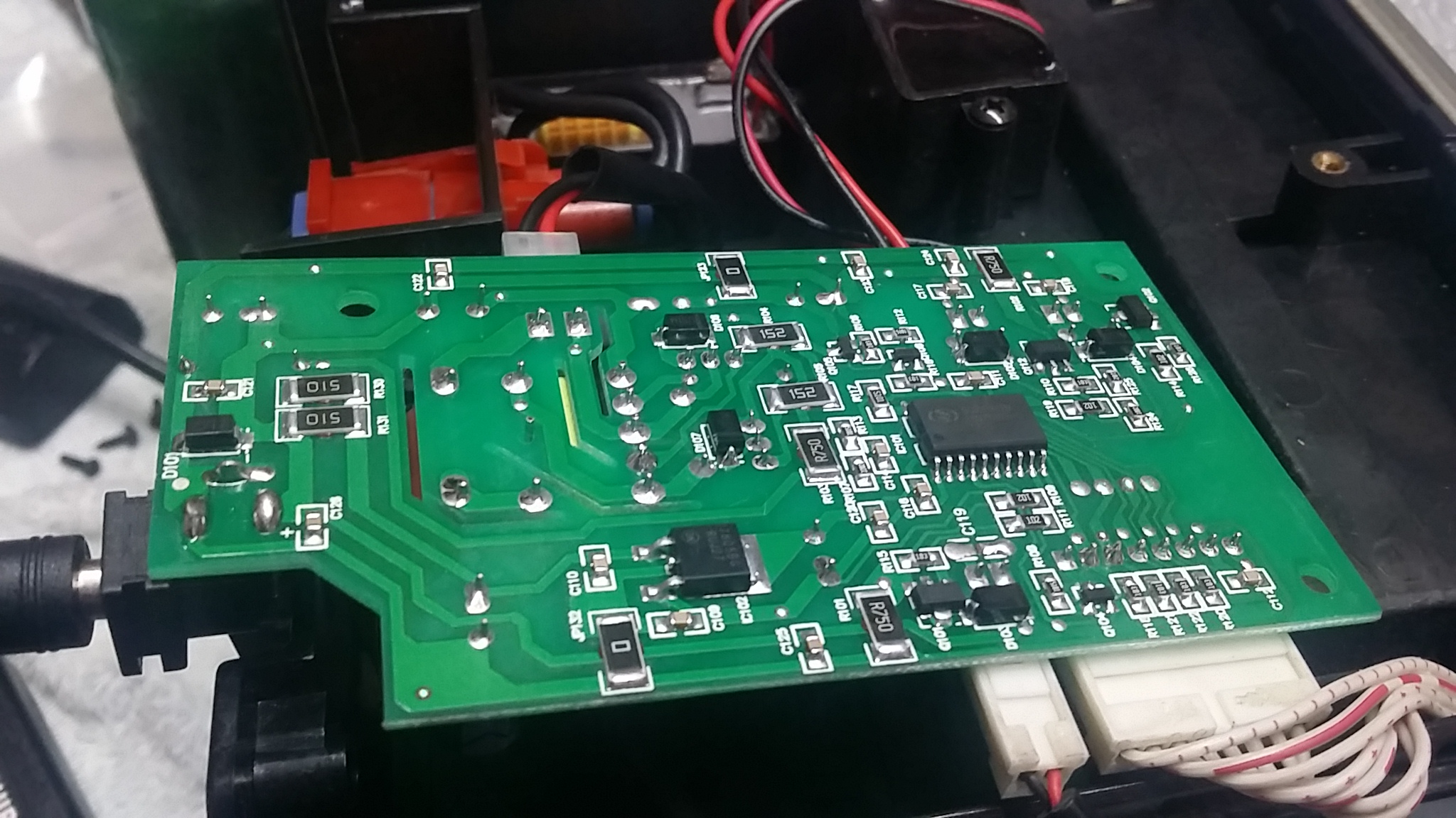 ซ่อมเครื่องฟอกอากาศฆ่าเชื้อ ยี่ห้อ Vollara รุ่น NOVUS AIR II อาการเครื่องเปิดไม่ติด