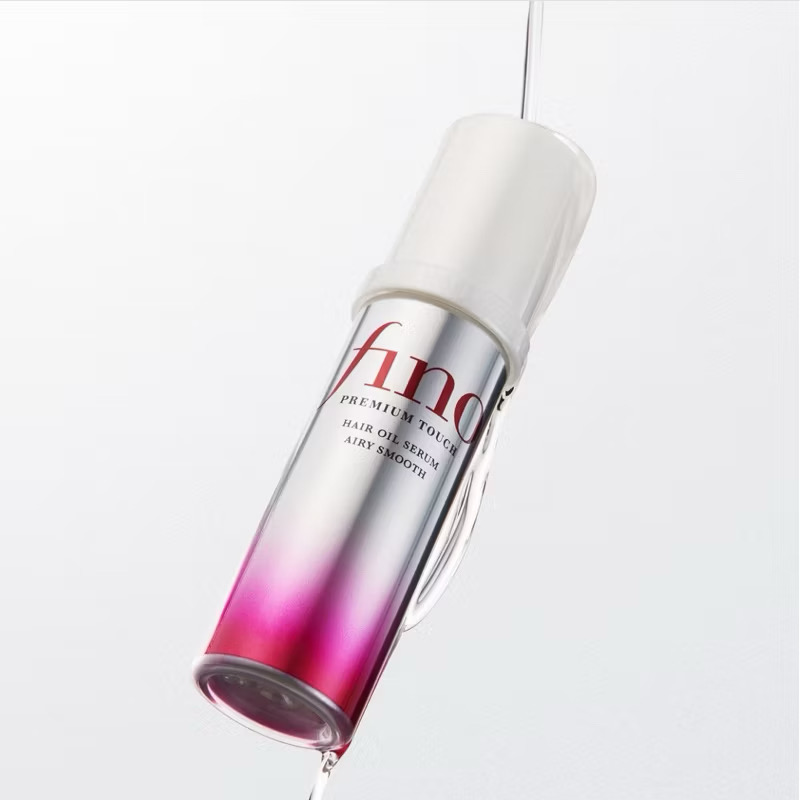 Fino Premium Touch Hair Oil Serum Airy Smooth ออยล์บำรุงผม สูตรใหม่ เพื่อผมเรียบลื่น เปล่งประกายเงางามยิ่งขึ้น