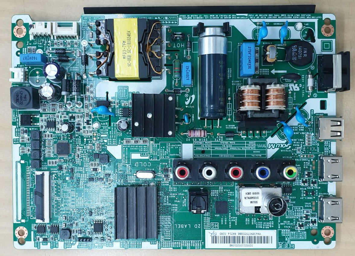 UA43N5003AKXXT เมนบอร์ด
