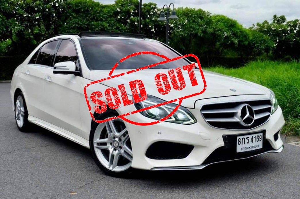 Benz W212 E300 Bluetec Hybrid AMG Package ปี 2014🔖Sold Out🔖