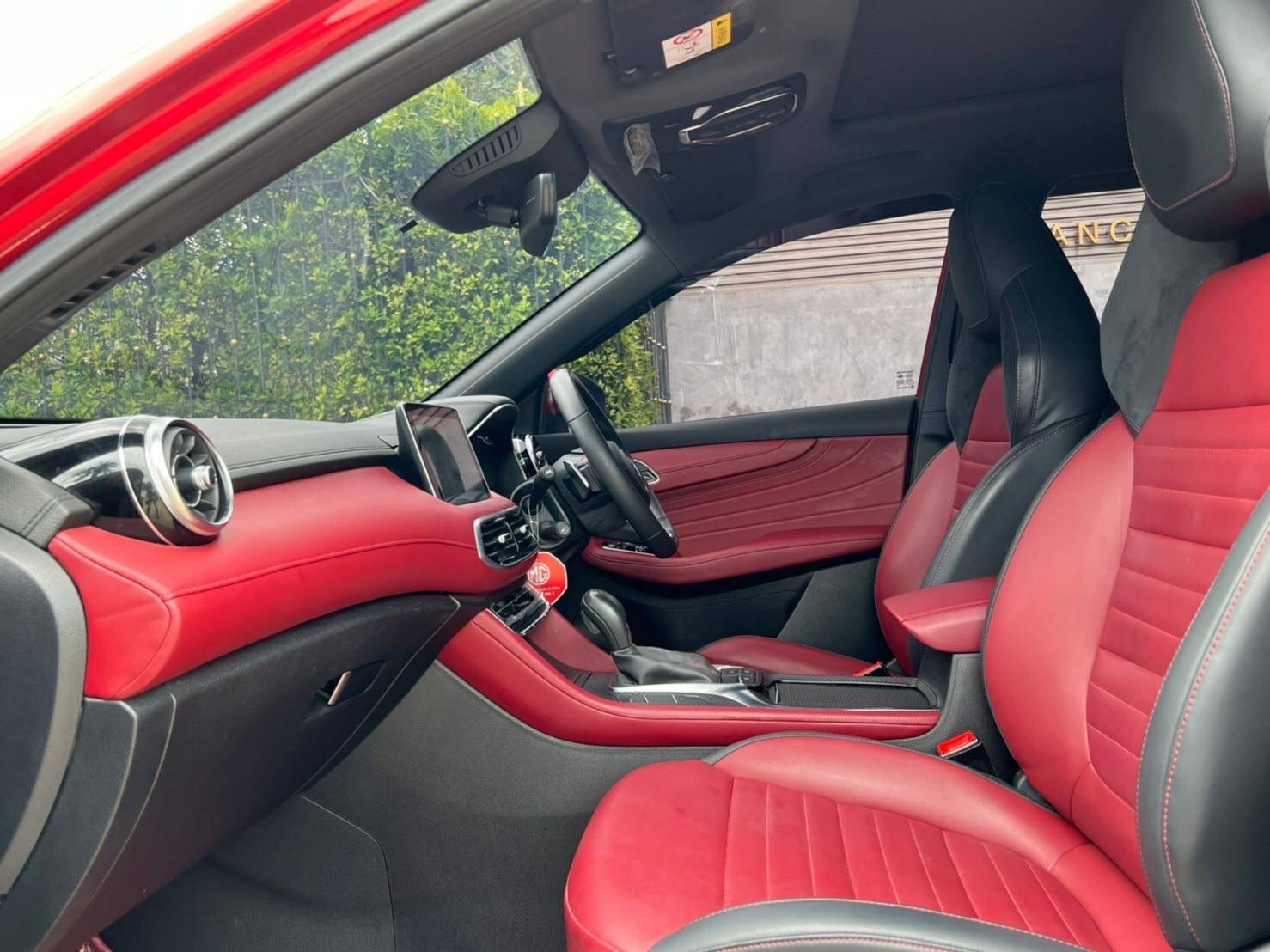 MG HS 1.5X Sunroof สีแดง ปี 2020 รุ่นท็อป