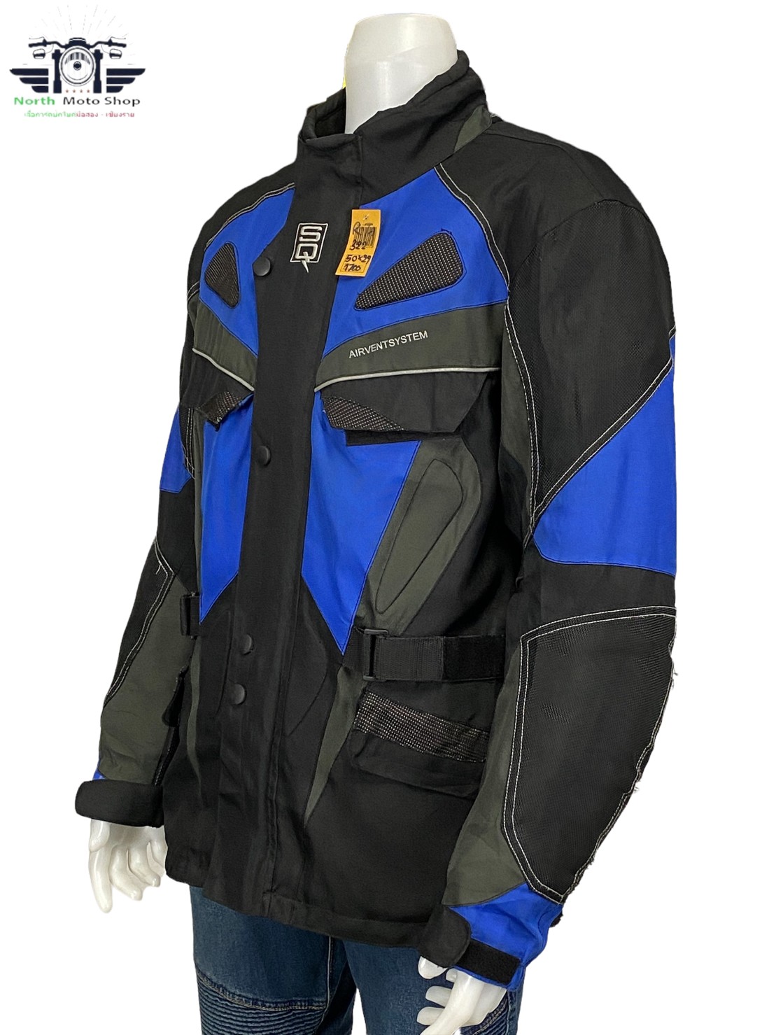 เสื้อขี่มอเตอร์ไซด์( มือสอง) RCTA 322 อก 50 " ยาว 29 " ยี่ห้อ**ESOJ**