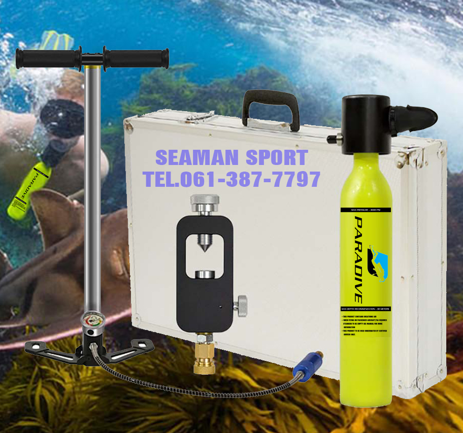 FULL SET MINI SCUBA TANK - PARADIVE Spare air