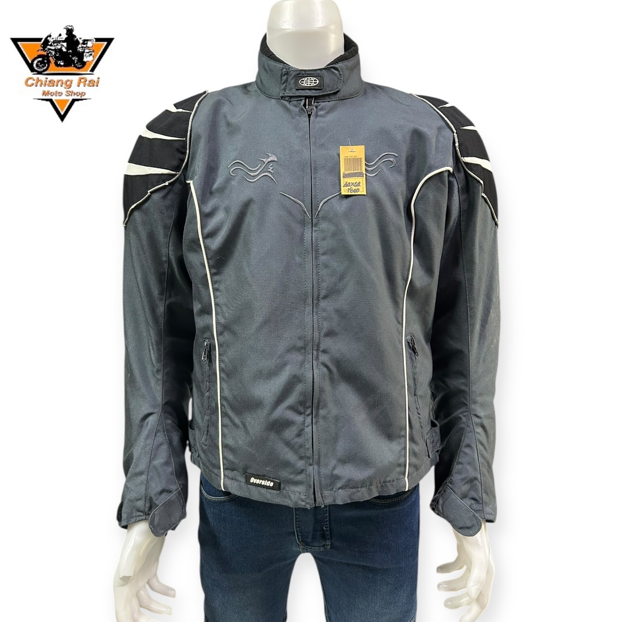 เสื้อขี่มอเตอร์ไซด์( มือสอง) CRSB 021 : อก 44" ยาว 24" (M) **Overside**