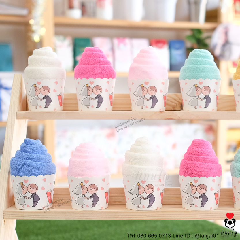 ของชำร่วยงานแต่งงาน ผ้านาโนม้วนไอติม ผ้านาโนสีพาสเทล ของชำร่วยมีประโยชน์ ของชำร่วยน่ารักๆ 12
