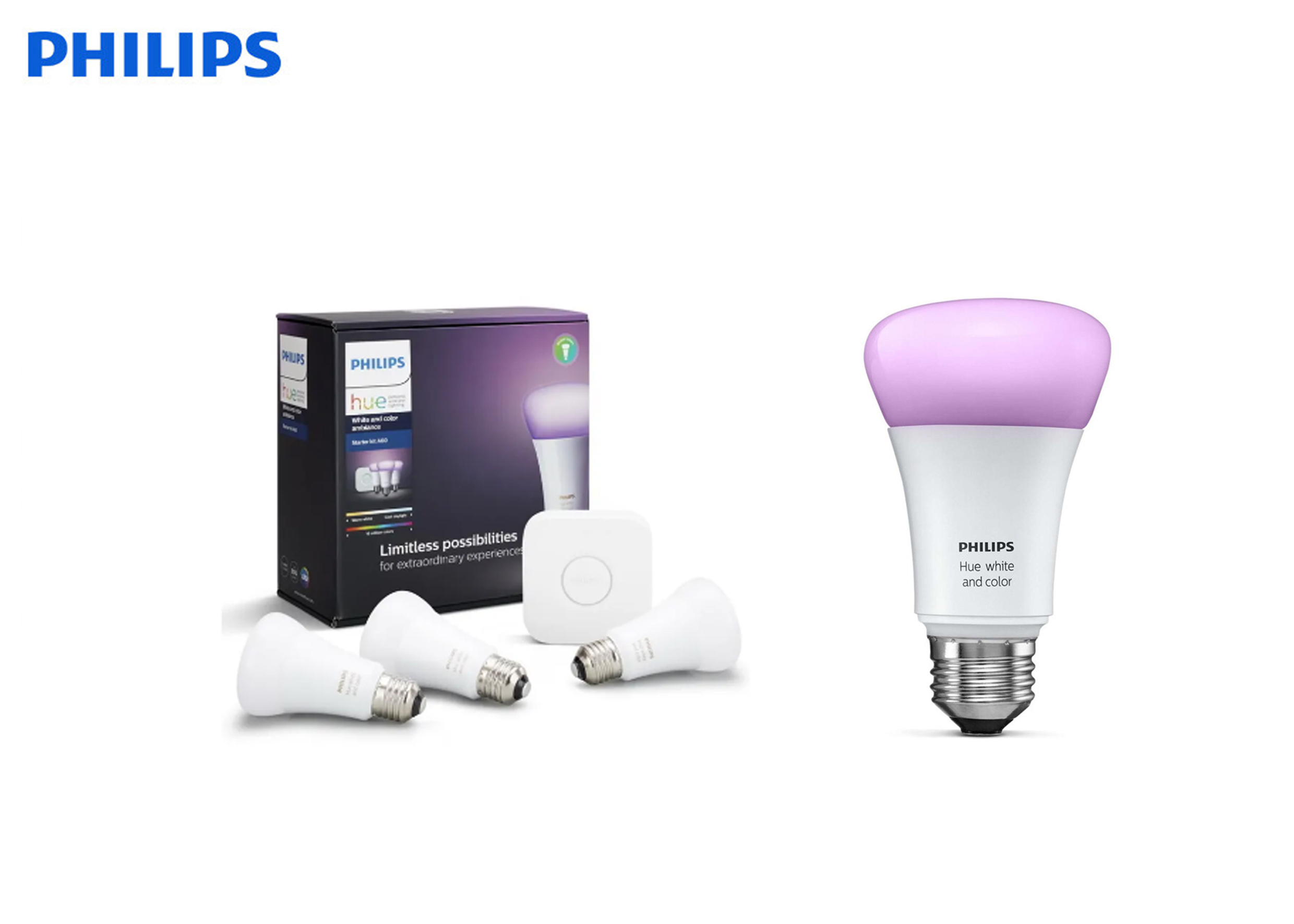 ชุดหลอดไฟเปลี่ยนสีอัจฉริยะ PHILIPS