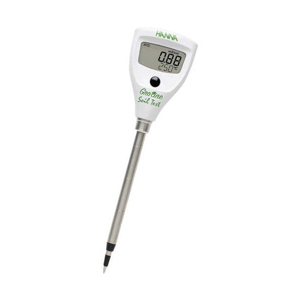Gloline Soil Test™ Direct Soil Conductivity Tester เครื่องวัดค่าความนำไฟฟ้าของดิน (วัดปุ๋ยในดินว่ามีมากหรือน้อย) ยี่ห้อ Hanna รุ่น HI98331