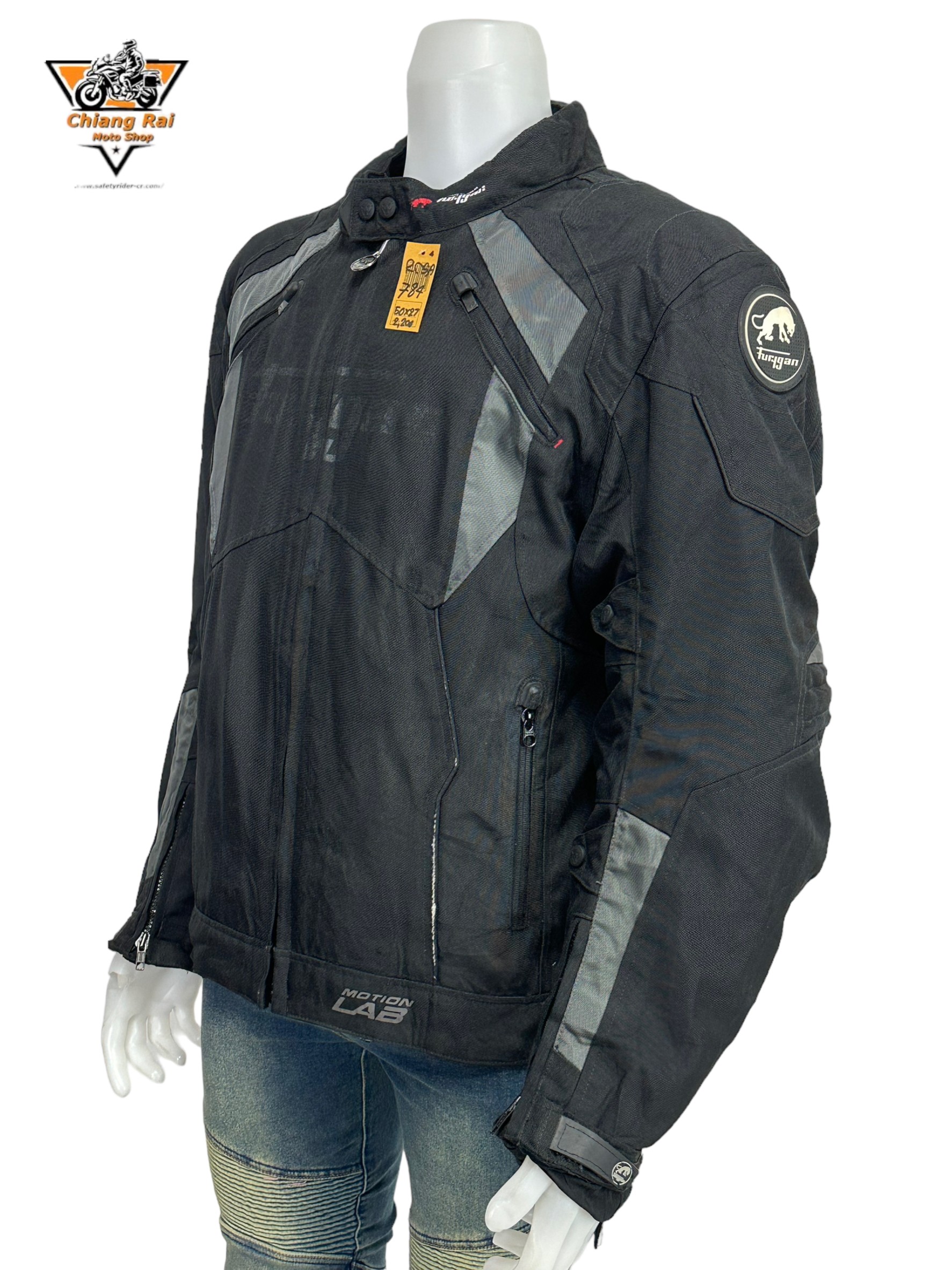 เสื้อขี่มอเตอร์ไซด์( มือสอง) RCSA 784 : อก 50" ยาว 27" (XL) Furygan