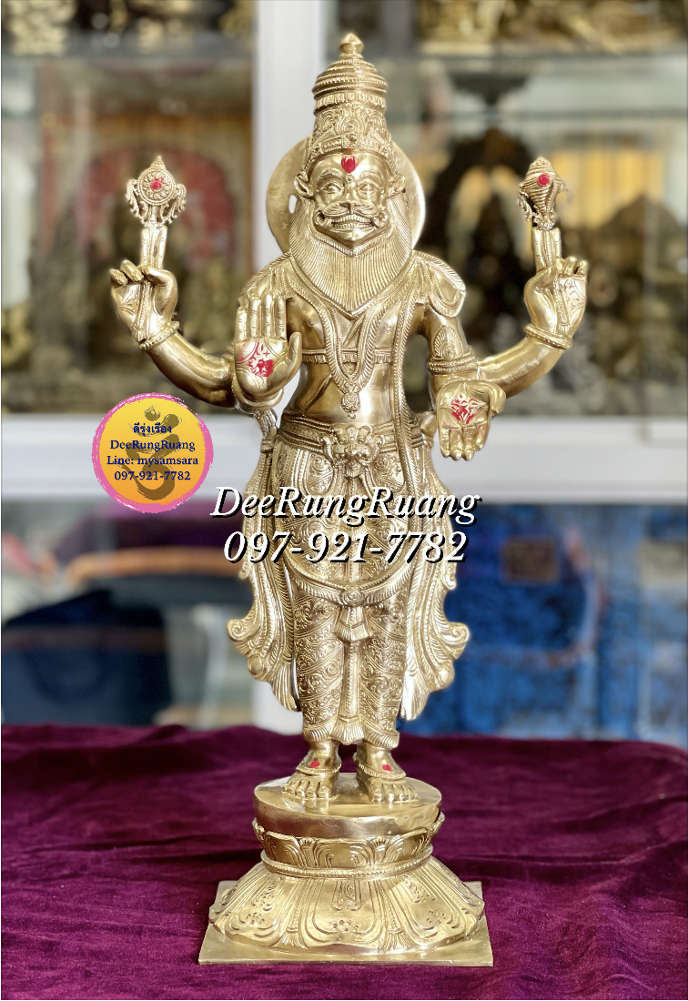 องค์นรสิงห์ ประทานพร (Narasimha) ***South India Statue***