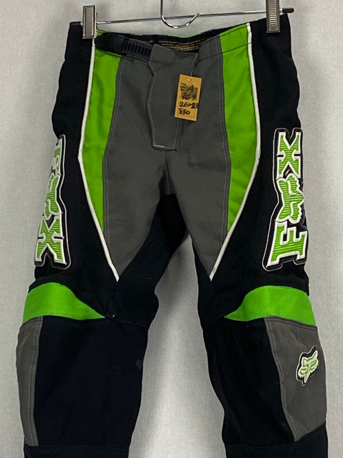 กางเกงขี่มอเตอร์ไซด์ ( มือสอง ) E&A 369: เอว 26" ยาว 23" **FOX**