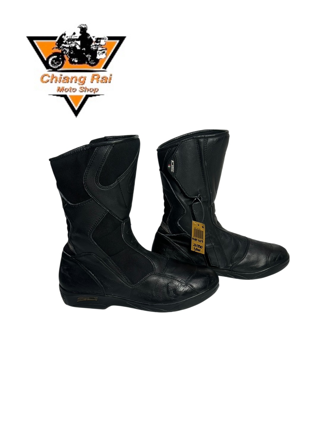 รองเท้าขี่มอเตอร์ไซด์( มือสอง) RCBT-127 Size ขนาดจากป้าย 45:EUR / 10:UK / 28:Cm.(SIDI)