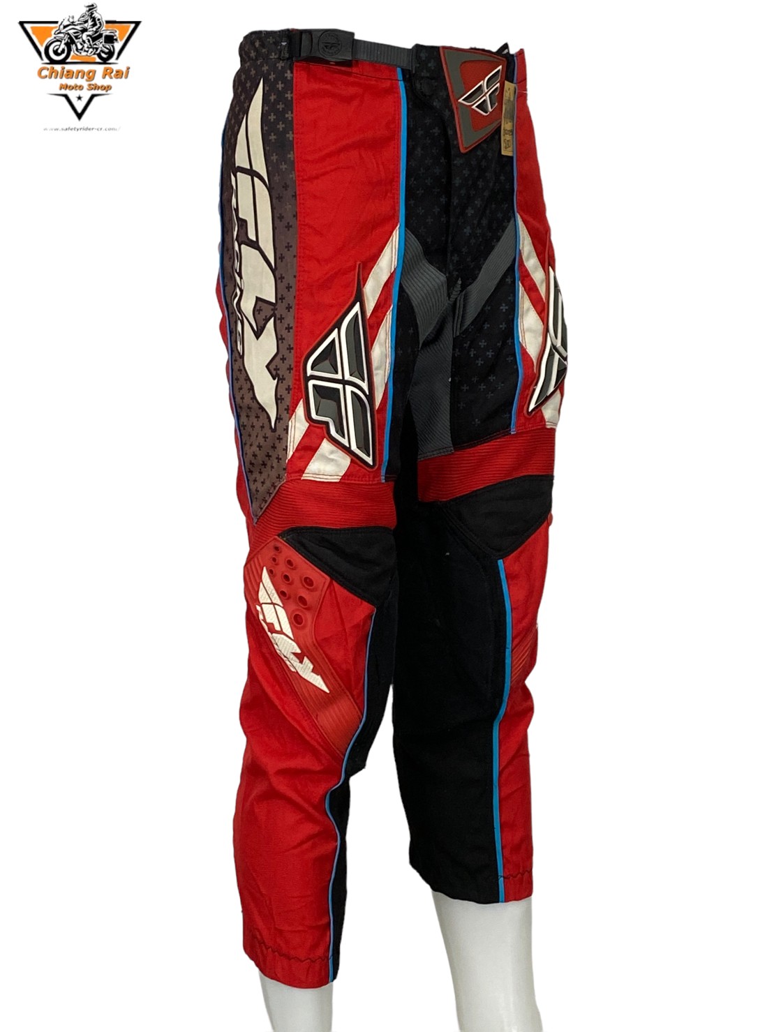กางเกงสำหรับขี่มอเตอร์ไซด์ ( มือสอง ) E&A 428: เอว 30" ยาว 25" **FLY**